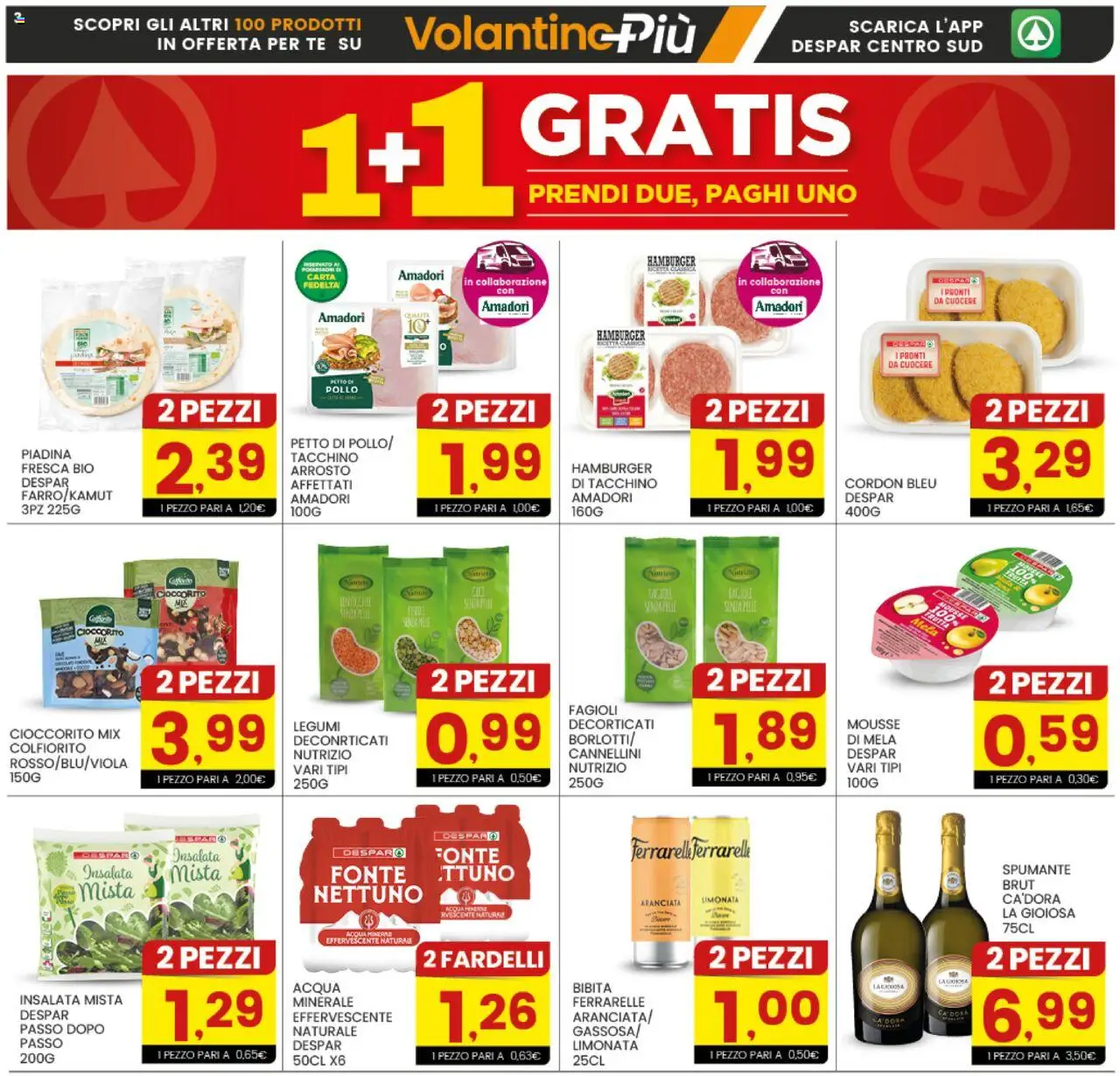 Volantino Interspar del 02.10.2025 | Pagina: 3 | Prodotti: Pollo, Spumante, Bibita, Acqua minerale