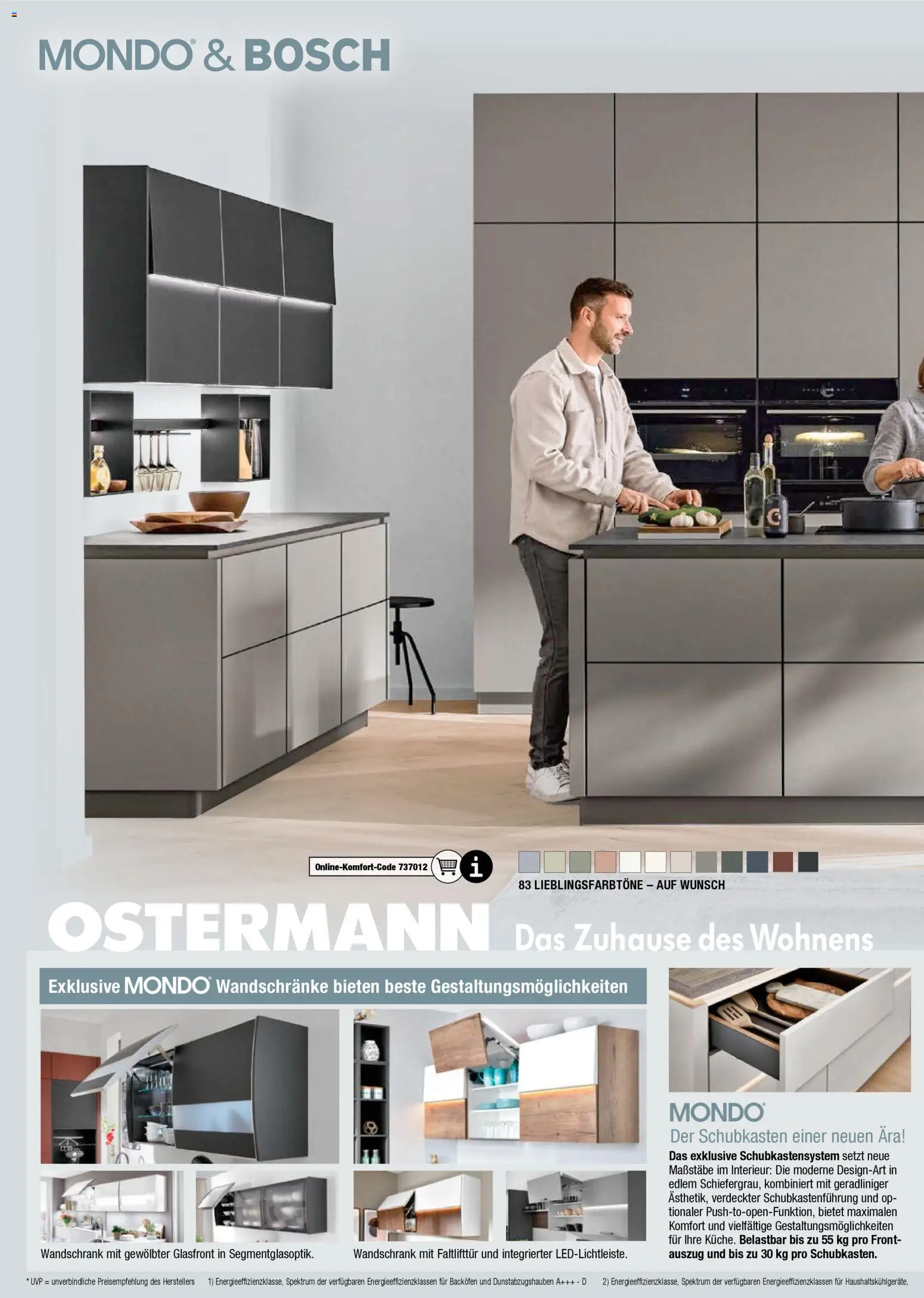 Ostermann Küchen Spezial – gültig ab 06.03.2026 | Seite: 12 | Produkte: Bosch, Backofen