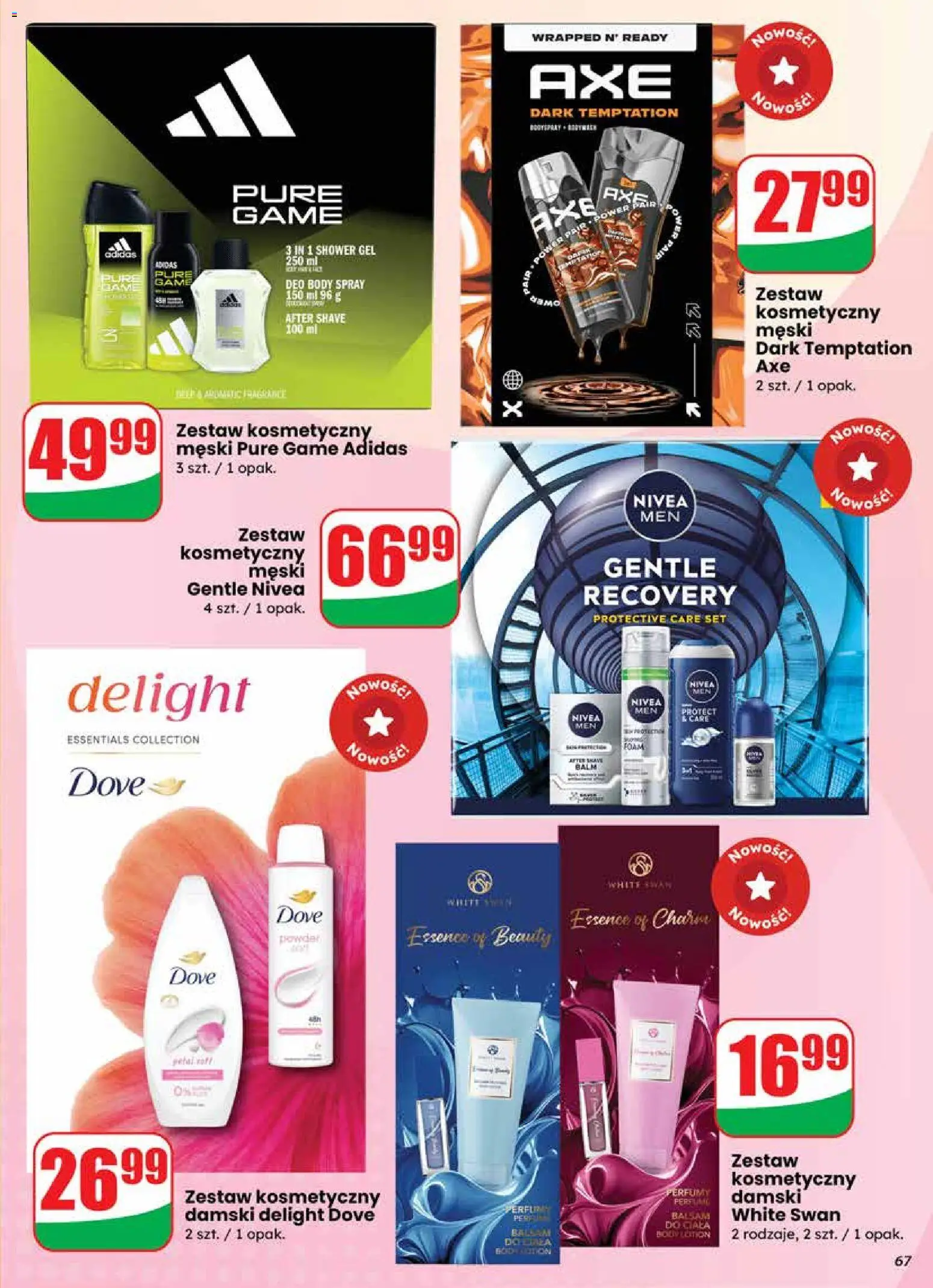 Dino Gazetka od 19.11.2025 | Strona: 67 | Produkty: Perfumy, Body, Lotion