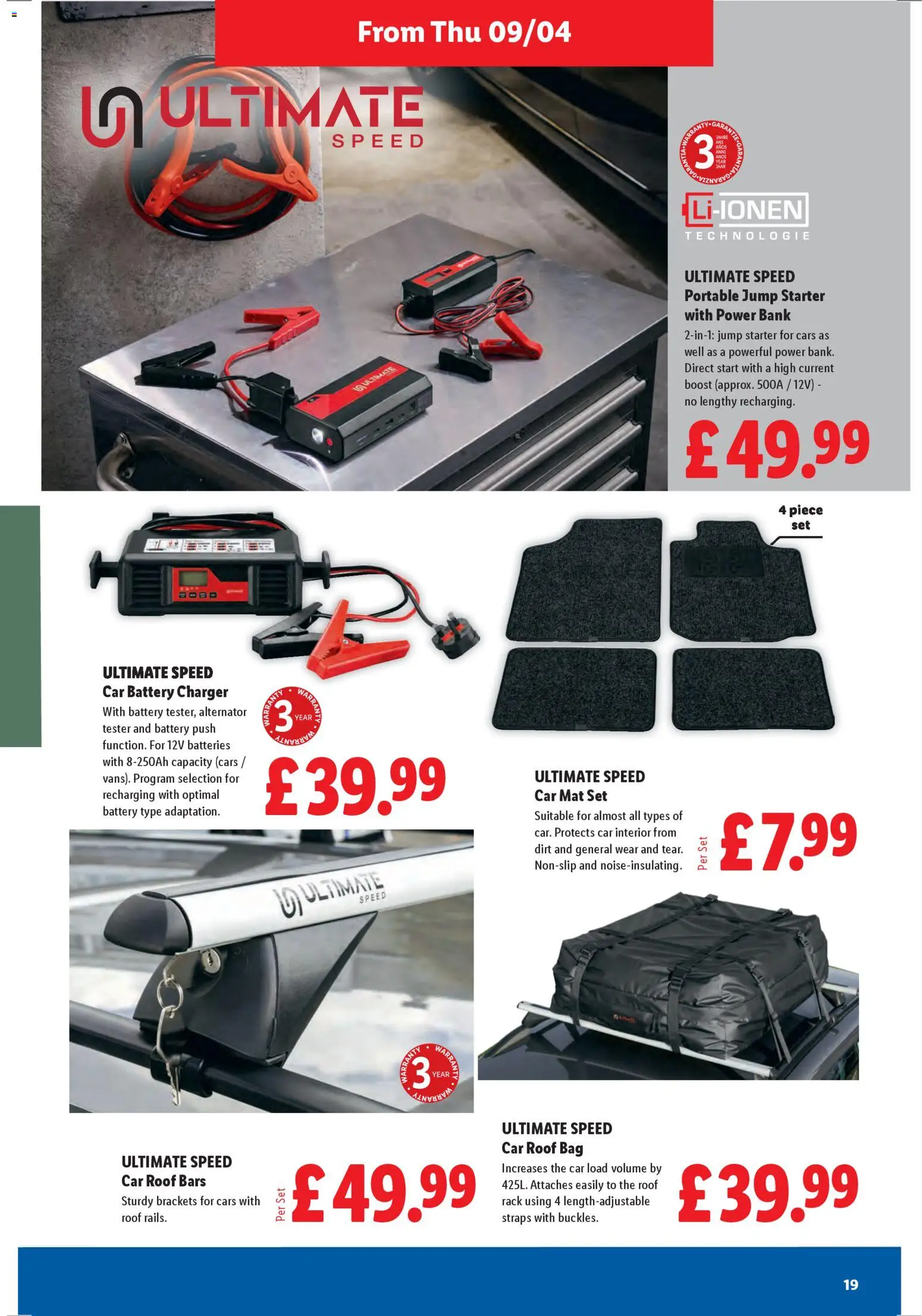 {H1} | Page: 19 | Products: Battery, Bag