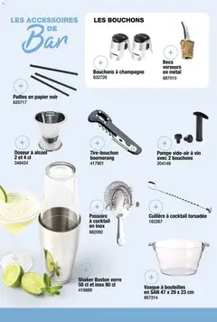 Promocash - Prévisualisation de Promocash Carte art de la table valide à partir de 19.11.2025 | Page: 26 | Produits: Alcool, Passoire, Champagne, Boomerang