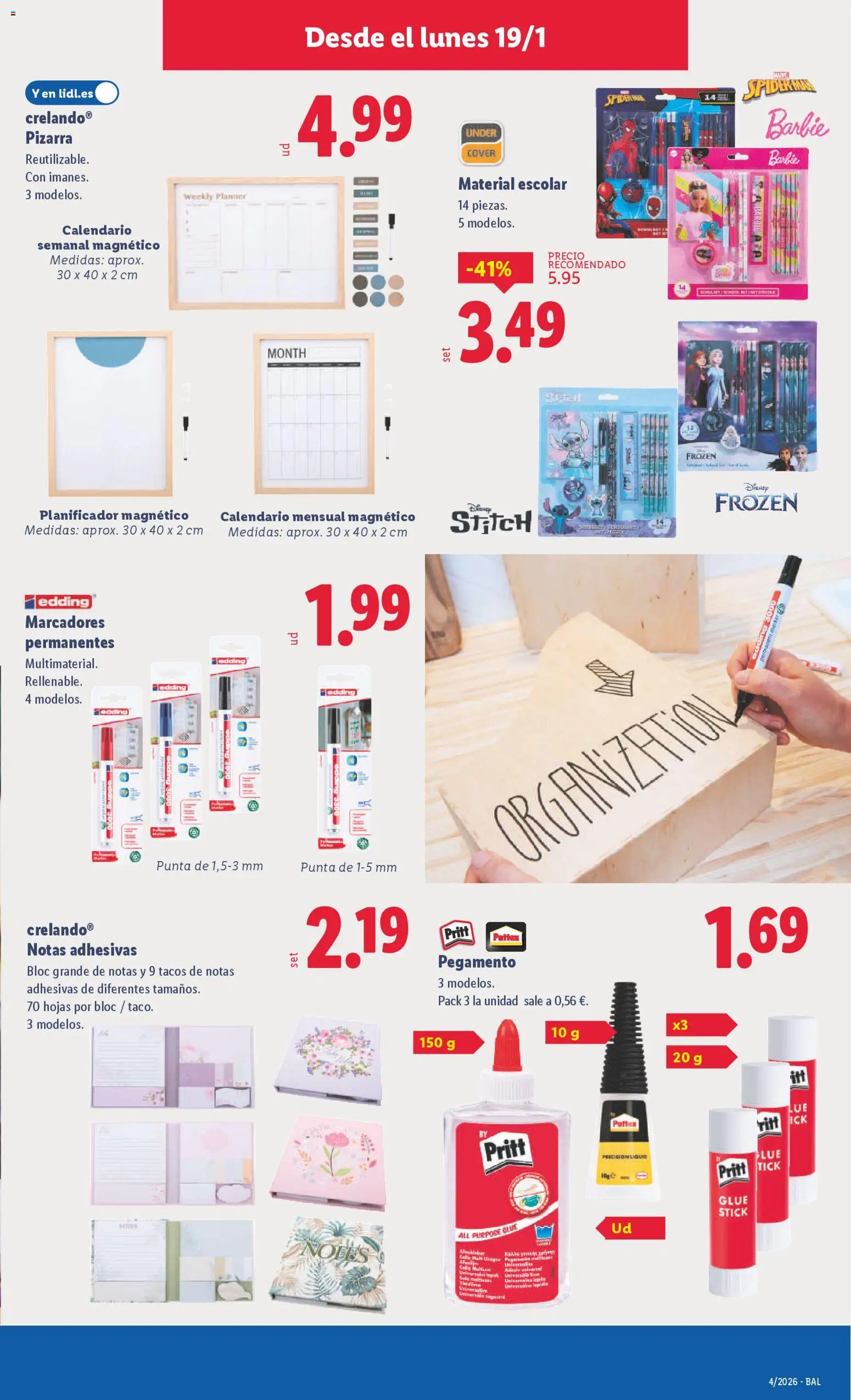 Lidl folleto de bazar │ válido desde el 19.01.2026 | Página: 17 | Productos: Tacos