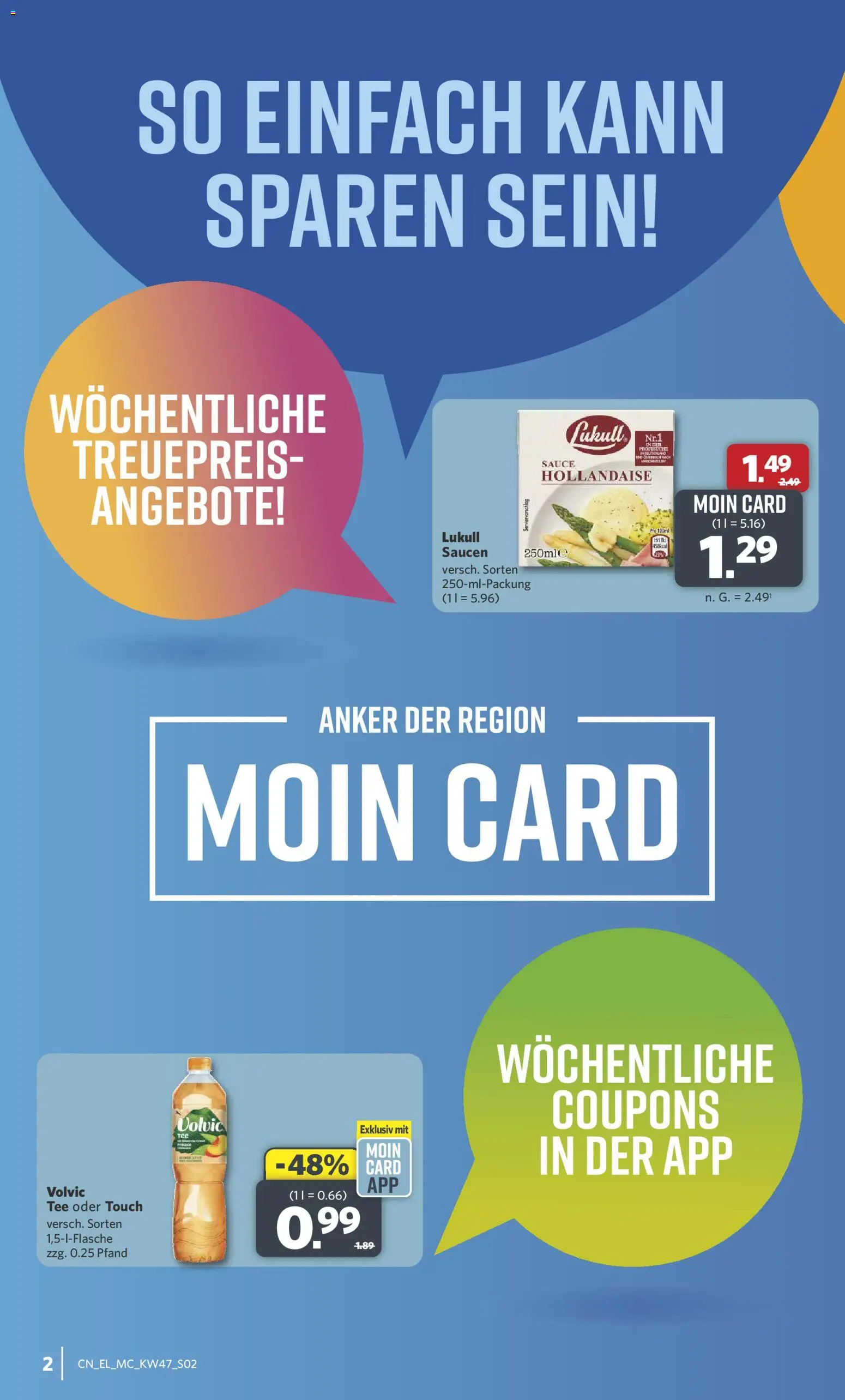 Combi Sonderangebote – gültig ab 17.11.2025 | Seite: 2 | Produkte: Volvic tee, Tee, Volvic