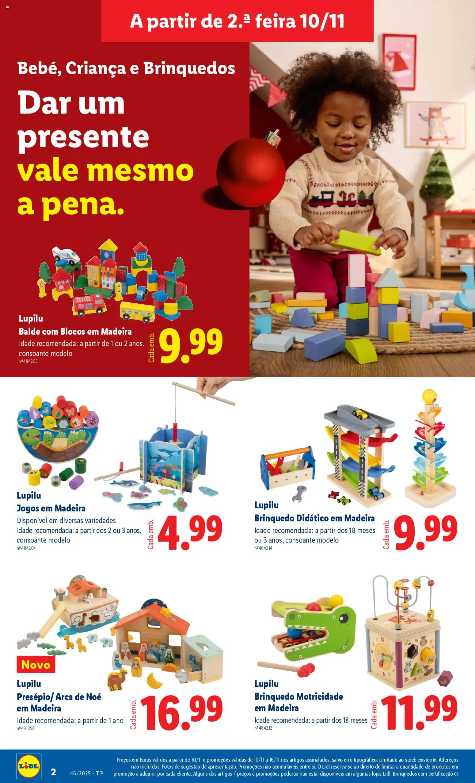 Lidl Black Friday │ válido de 10.11.2025 | Página: 2 | Produtos: Jogos, Balde