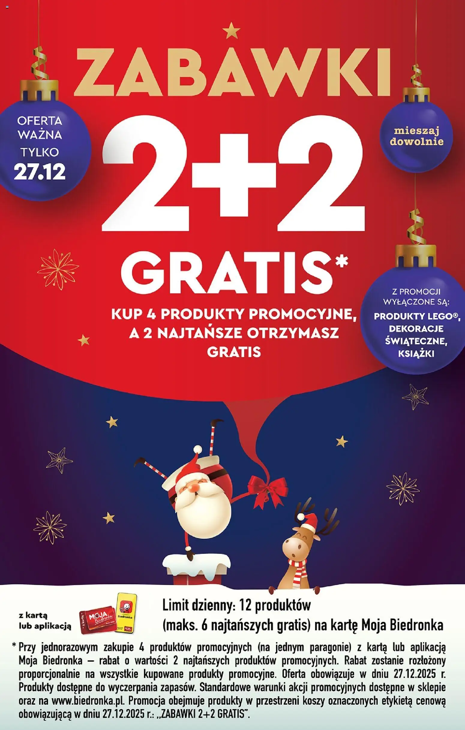 Biedronka gazetka - Najtańsza sobota od 27.12.2025 | Strona: 5 | Produkty: Karta, Książki