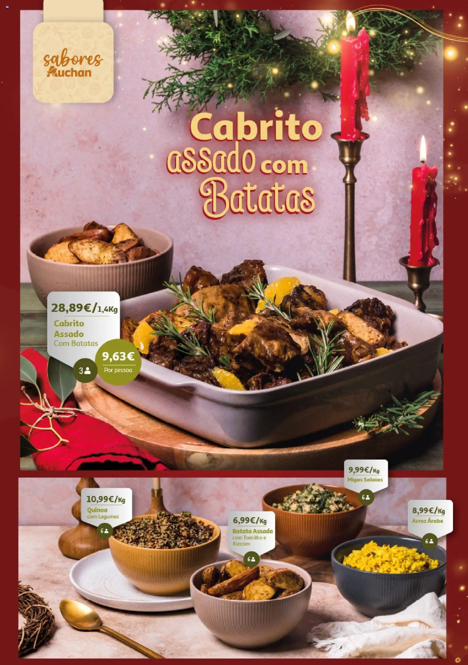 Auchan - Encomendas Natal e Ano Novo │ válido de 13.11.2025 | Página: 7 | Produtos: Batata, Cabrito, Quinoa, Arroz