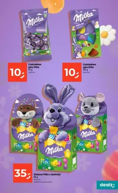 Pogląd oferty "Dealz gazetka - Wielkanoc" - ważna od 05.03.2026 | Strona: 15 | Produkty: Słodycze, Milka, Jajka