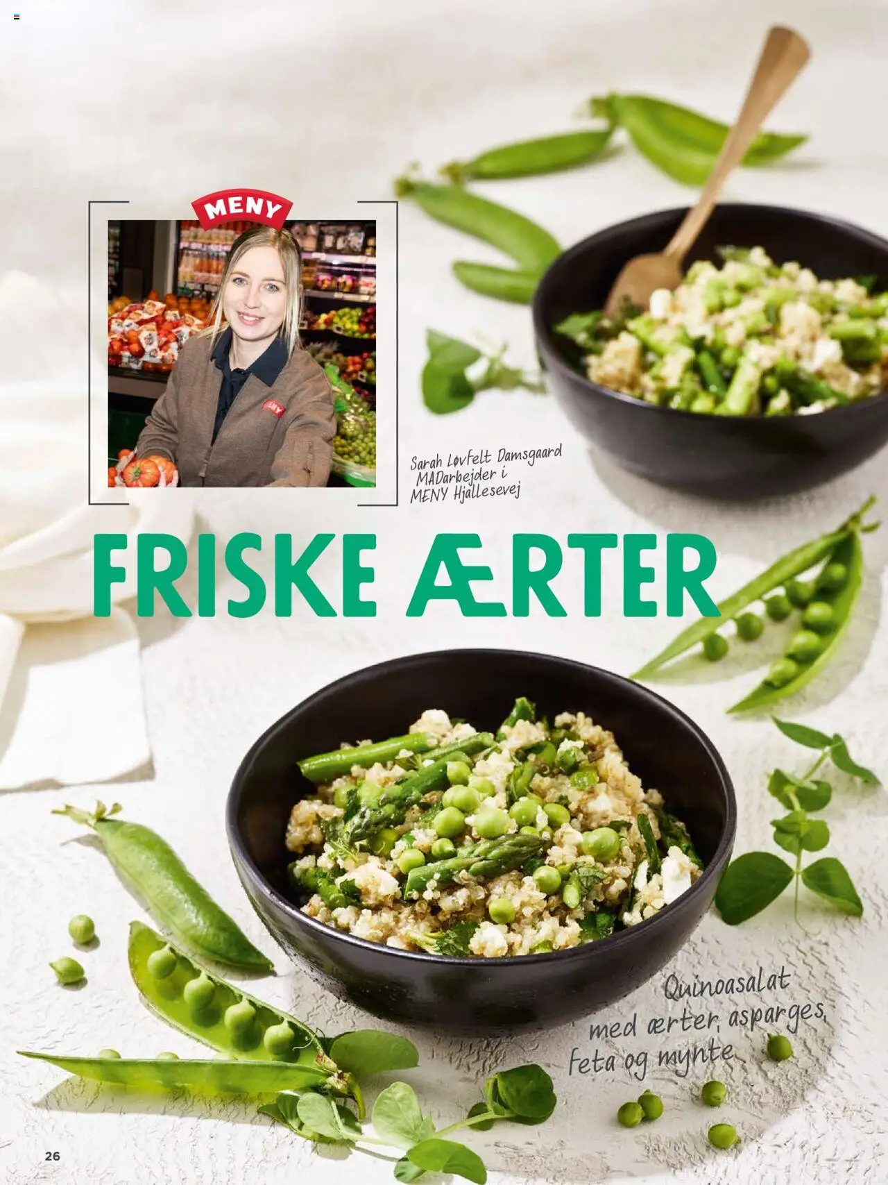 Meny Tilbudsavis gyldig fra 01.08.2025 | Side: 26 | Produkter: Ærter, Mynte