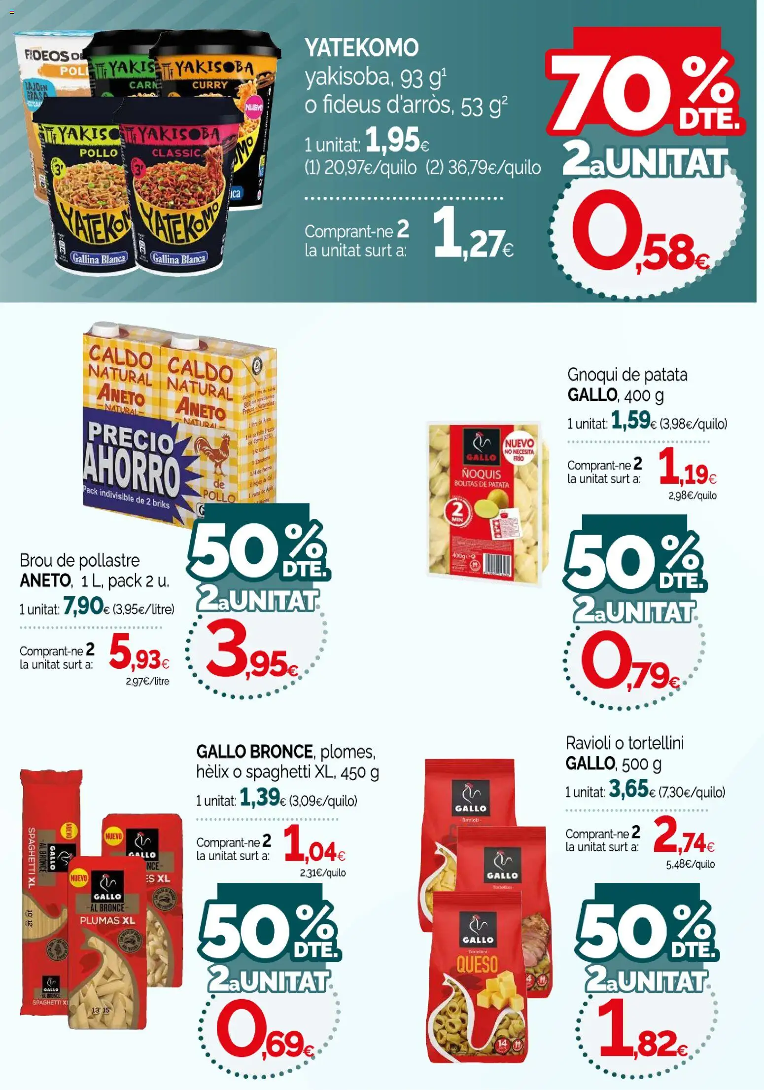 Condis folleto life │ válido desde el 08.04.2026 | Página: 29 | Productos: Queso, Fideos