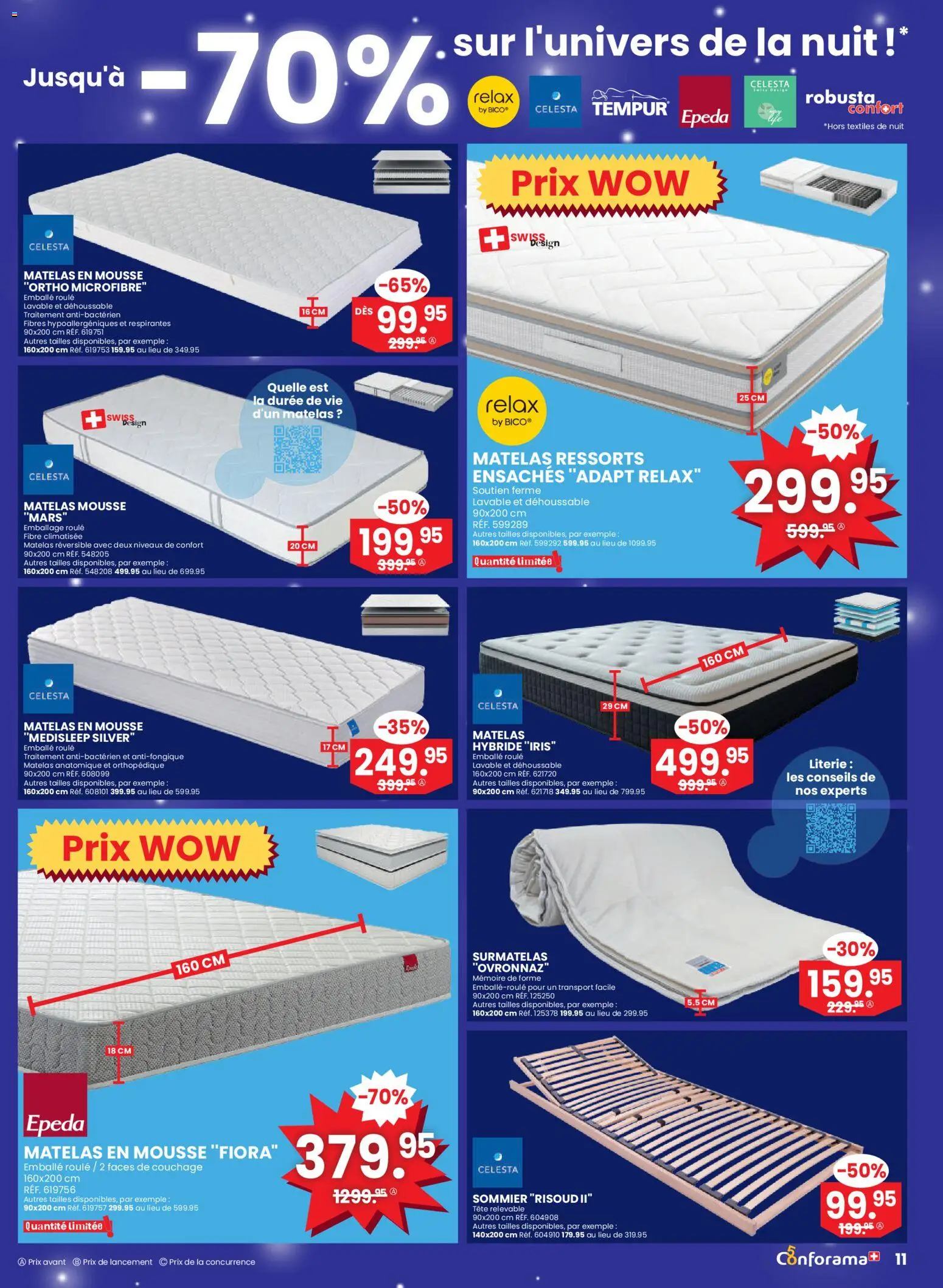 Conforama Aktionen FR – gültig ab 25.02.2026 | Seite: 11 | Produkte: Mars