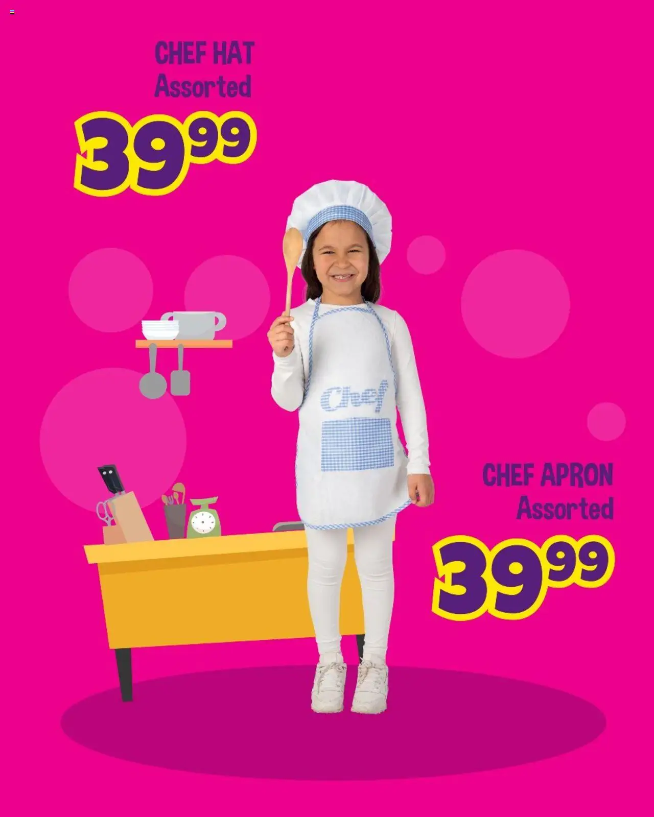 Crazy Store Costume Specials │ valid from 04.08.2025 | Page: 6 | Products: Hat, Apron