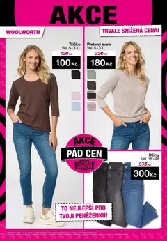 Náhled letáku Woolworth leták od 10.10.2025 | Strana: 41 | Produkty: Tričko, Svetr, Džíny