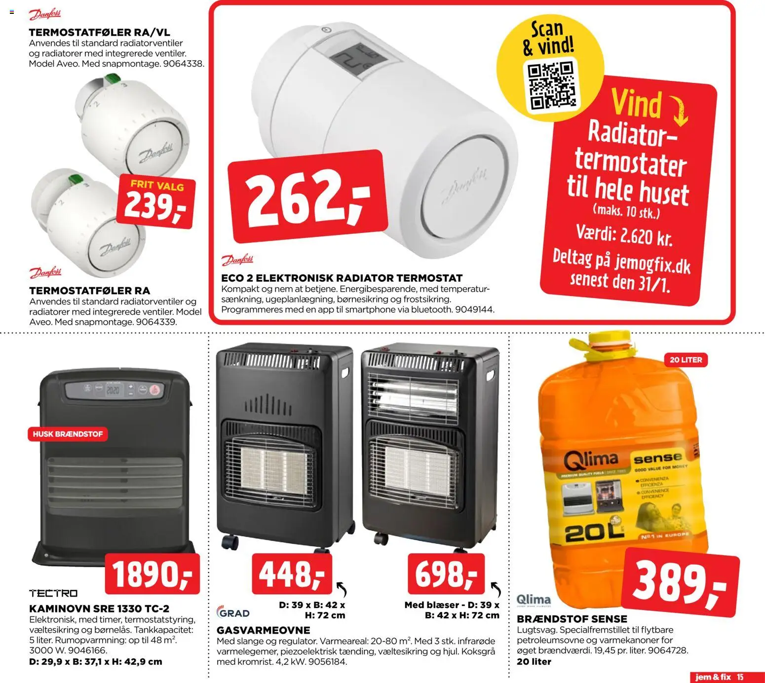 Jem & fix tilbudsavis – gyldig fra 25.01.2026 | Side: 15 | Produkter: Radiator, Smartphone
