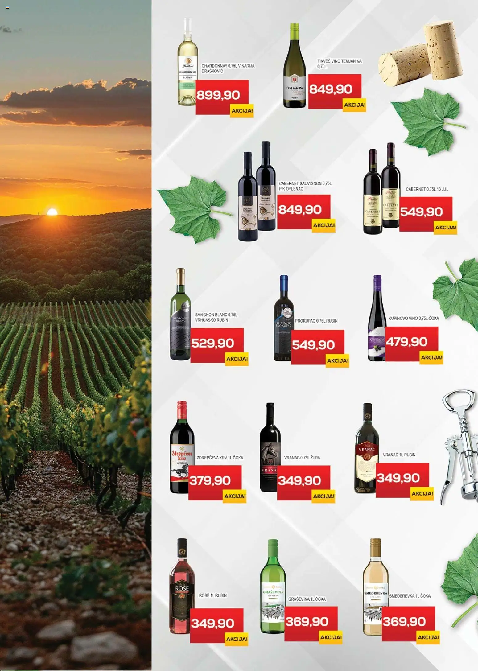 Medius katalog - važi od 24.02.2026 | Strana: 18 | Proizvode: Chardonnay, Vranac, Graševina, Vino