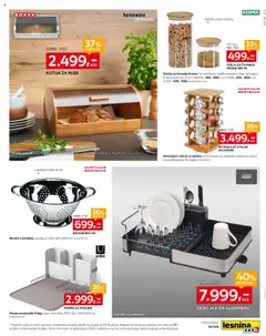 Lesnina XXXL specijal butik - pregled Lesnina XXXL kataloga - važi od 29.09.2025 | Strana: 5 | Proizvode: Kutija, Korpa, Hleb, Tegla