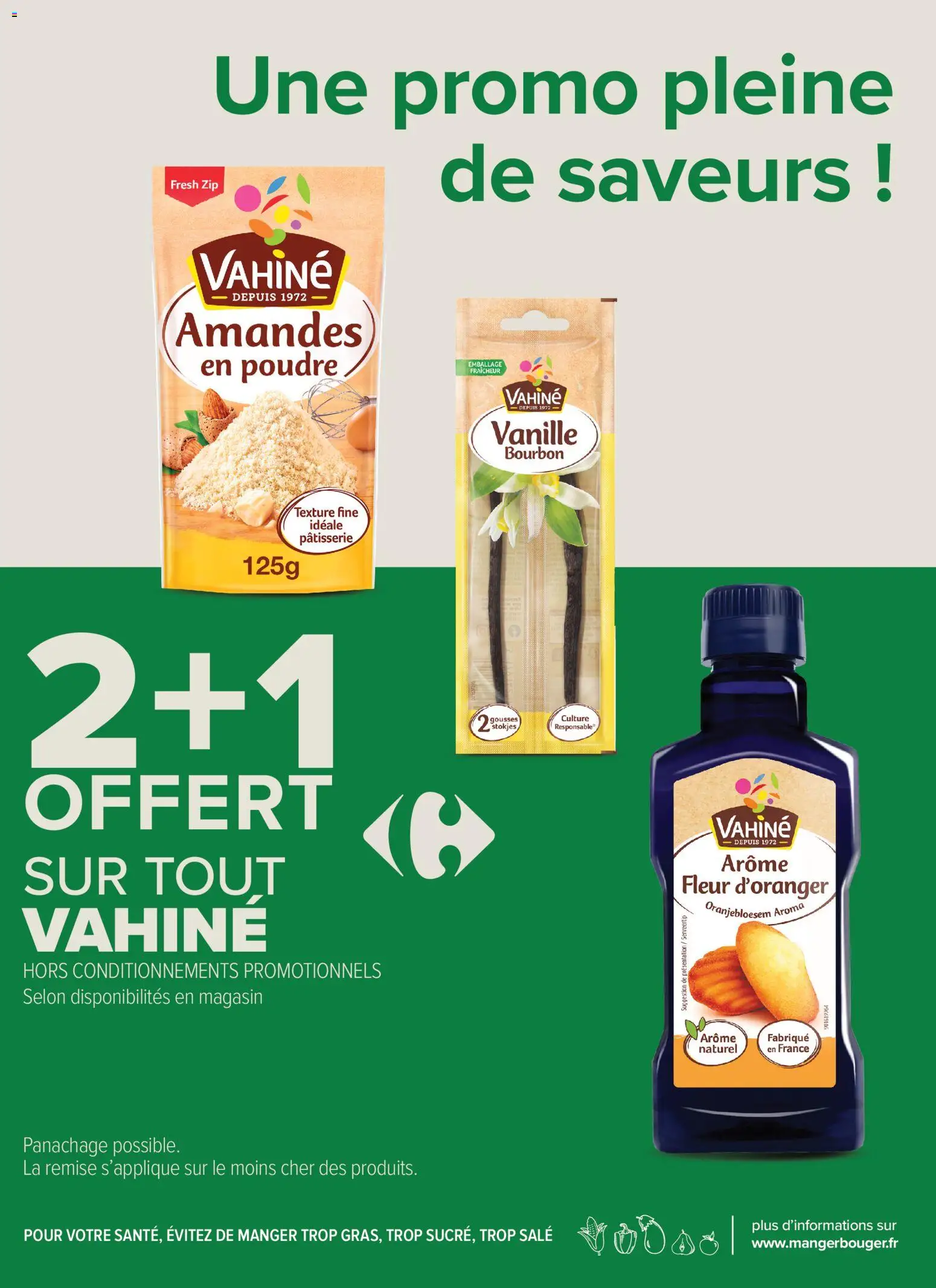 {H1} | Page: 11 | Produits: Amandes en poudre, Poudre, Bourbon, Amandes