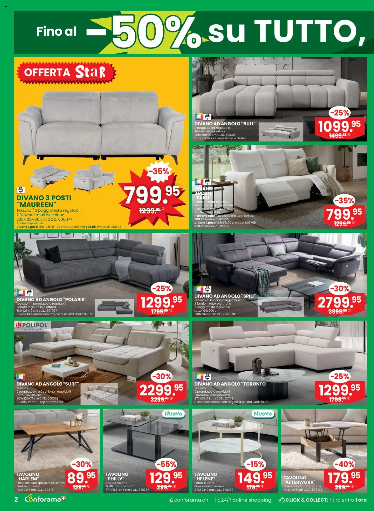 Conforama aktionen Primavera IT – gültig ab 01.04.2026 | Seite: 2