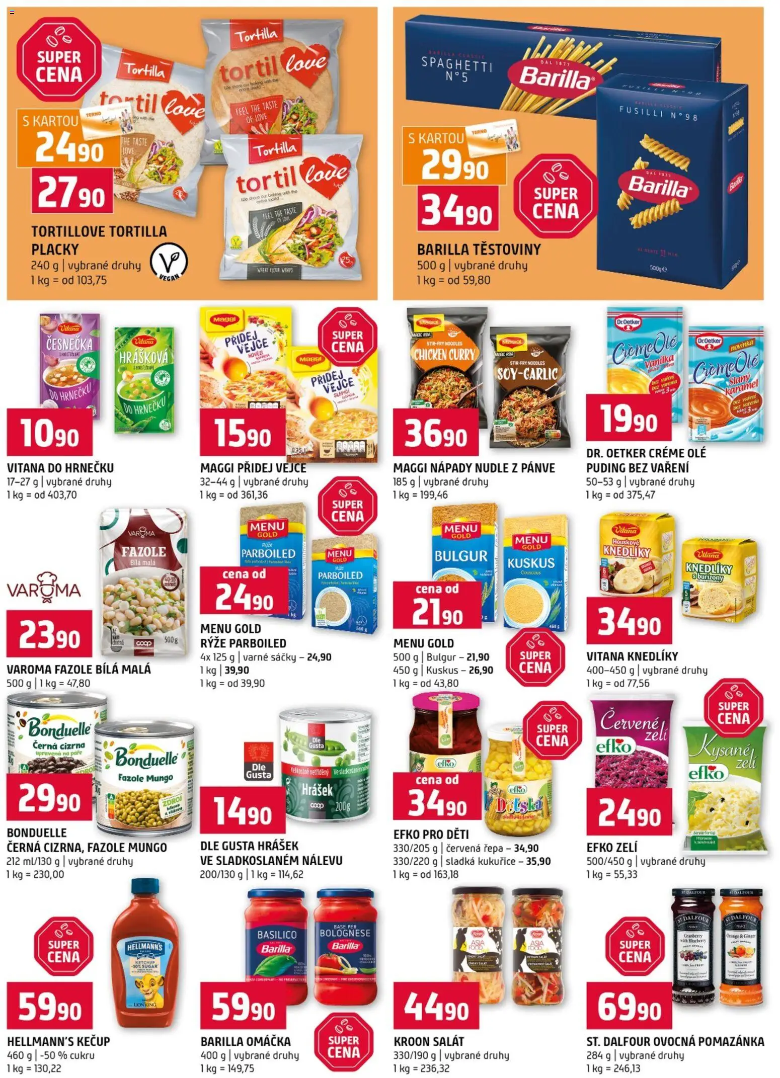 Terno leták od 22.04.2026 | Strana: 10 | Produkty: Maggi, Zelí, Kuskus, Hellmann's kečup