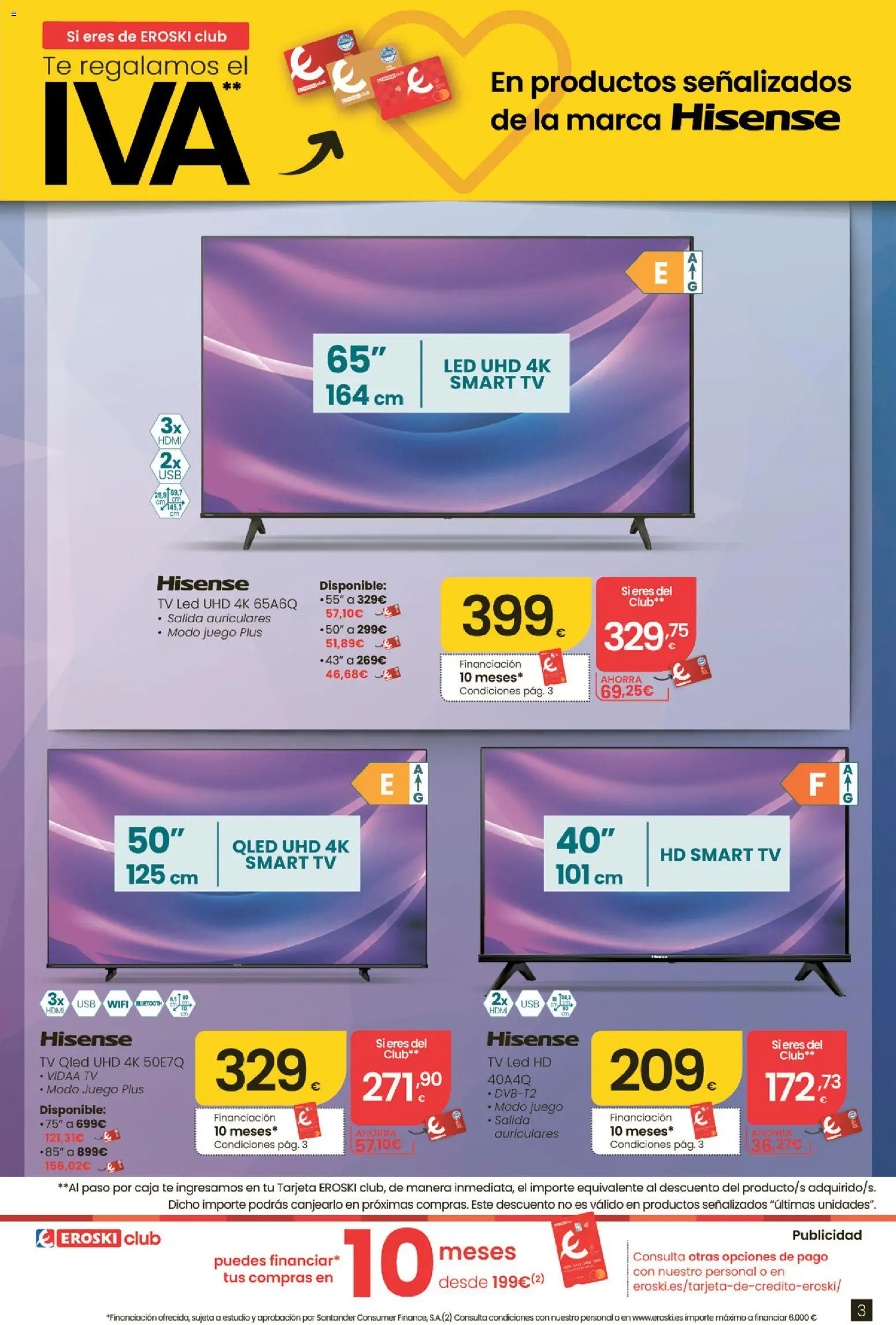 Eroski Oh Qué tecno │ válido desde el 23.04.2026 | Página: 3 | Productos: Té, Auriculares, Caja