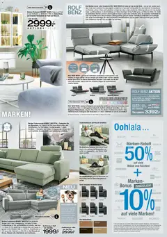 Ostermann Prospekt 	 ab 17.11.2025 gültig | Seite: 3 | Produkte: Wohnwand, Kissen, Sofa, Liege
