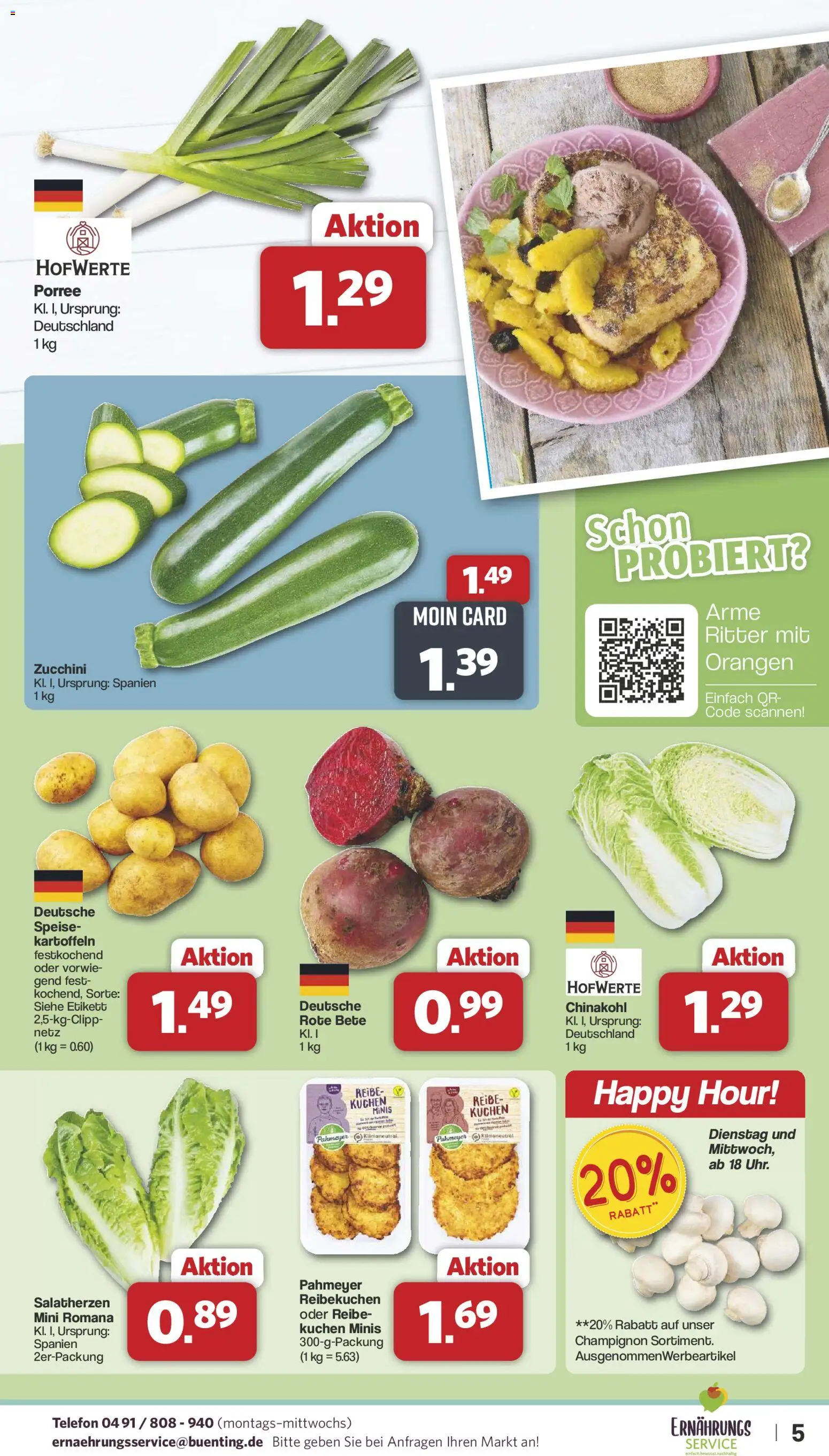 Famila Nordwest - Black Friday – gültig ab 17.11.2025 | Seite: 5 | Produkte: Orangen, Kartoffeln, Zucchini, Kuchen