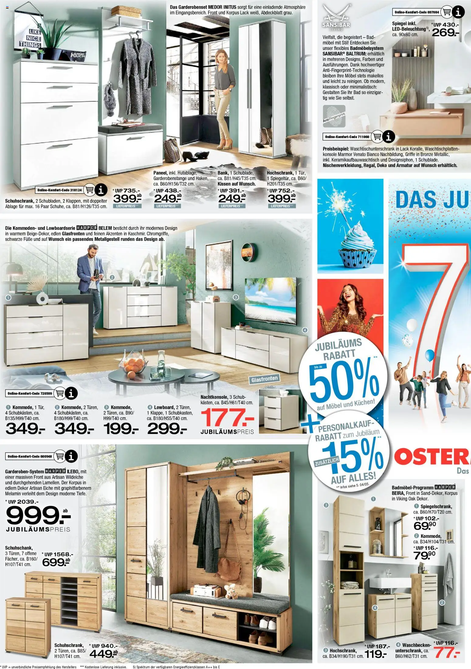 Ostermann Prospekt 	 – gültig ab 14.02.2026 | Seite: 14 | Produkte: Kissen, Bad, Garderobenset, Kuchen