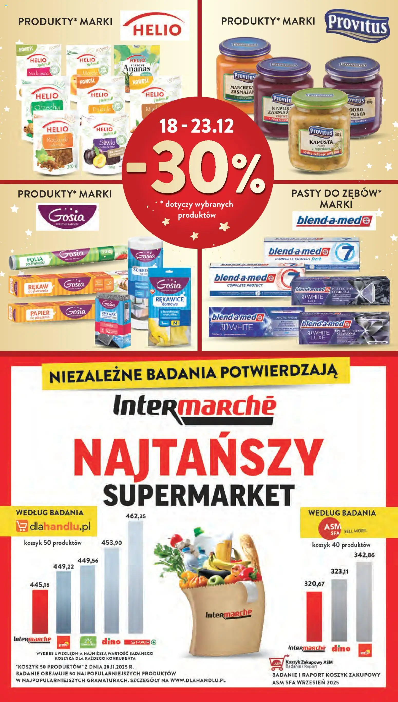 Intermarche Gazetka od 18.12.2025 | Strona: 30 | Produkty: Kapusta, Śliwki, Rodzynki
