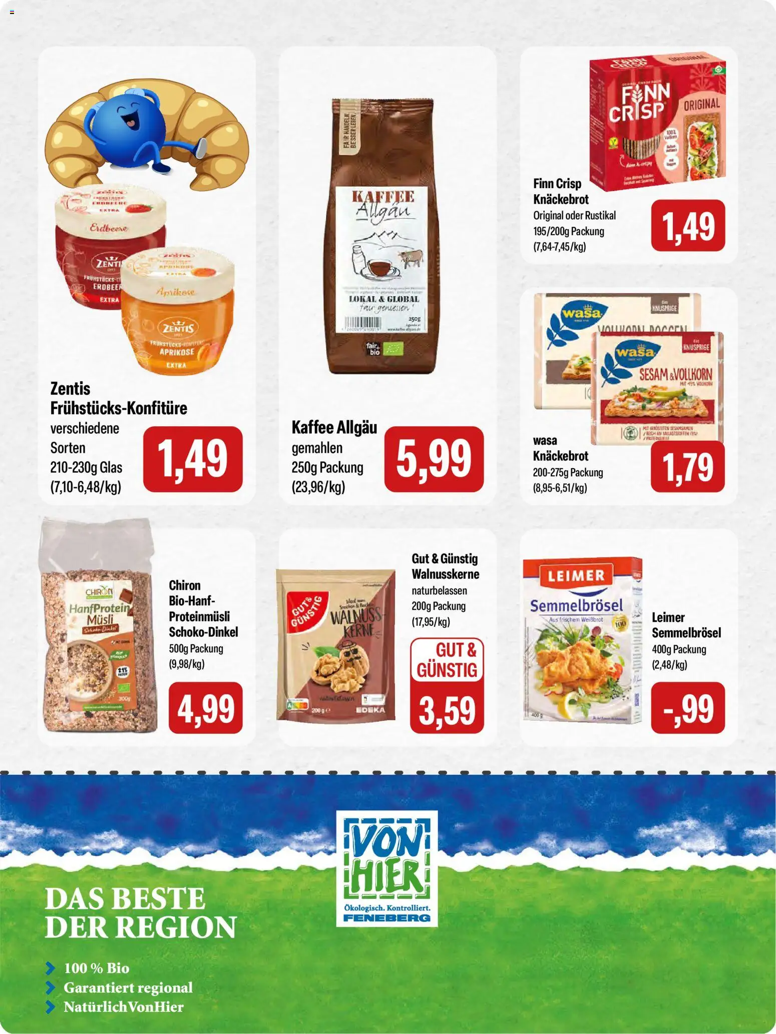 Feneberg Angebote – gültig ab 29.01.2026 | Seite: 11 | Produkte: Musli, Kaffee