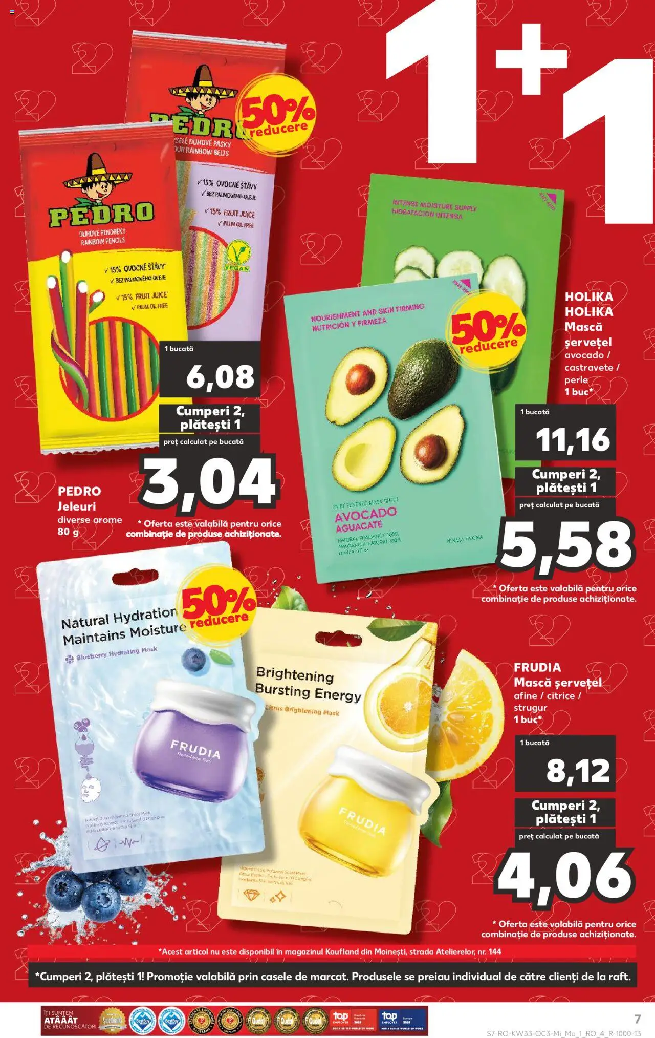 Catalog Kaufland - Slatina – valabil de la 13.08.2025 | Pagină: 7 | Produse: Afine, Akrilik boya, Avocado, Jeleuri