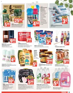  | Sivu: 13 | Tuotteet: Shampoo, Deodorantti, Puhdistusliinat, Etikka