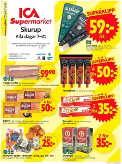 ICA Supermarket - Skurup - Förhandsvisning av reklamblad från butik ICA Supermarket aktuell från 17.11.2025