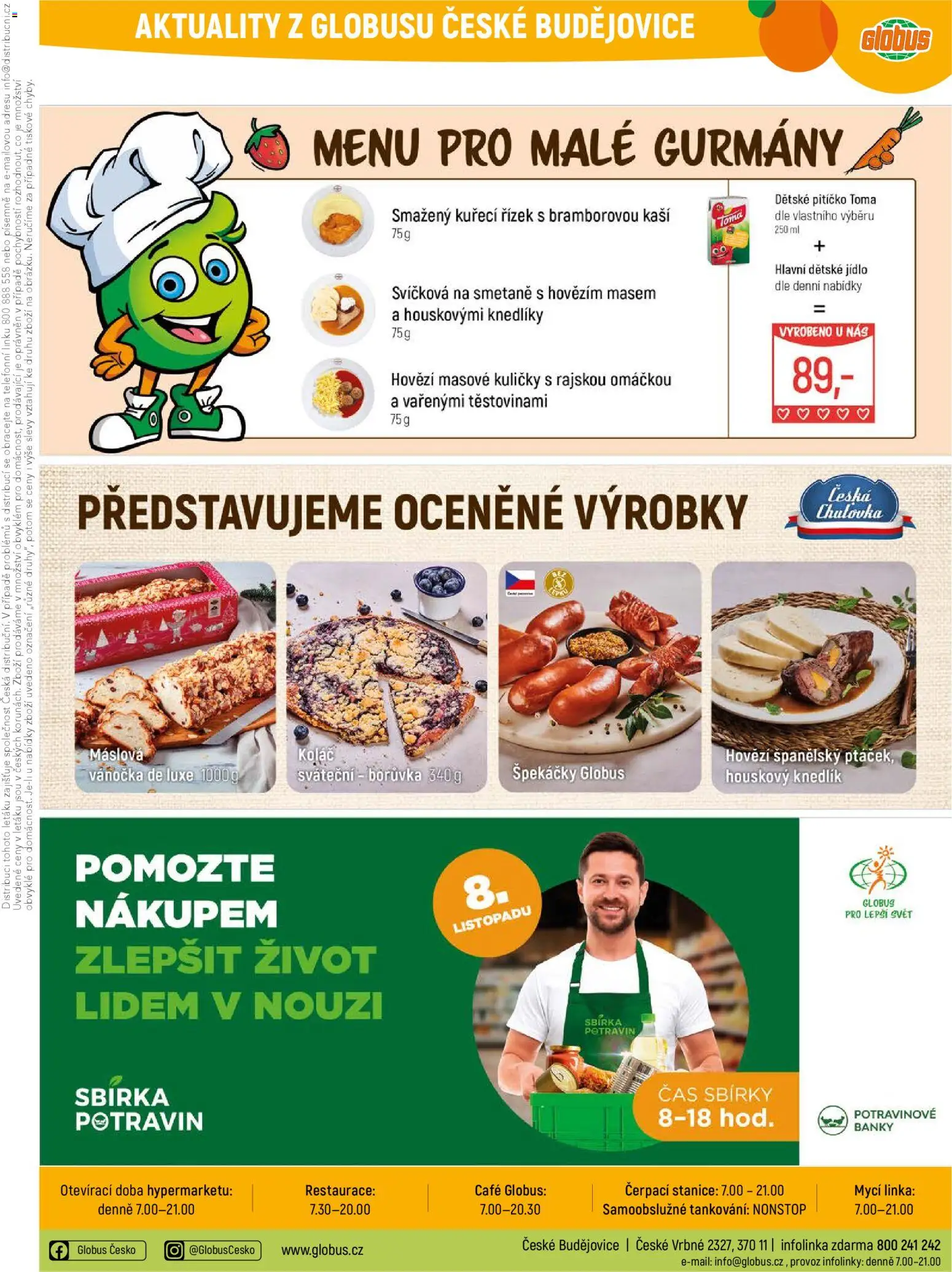 Globus leták - České Budějovice od 05.11.2025 | Strana: 37 | Produkty: Hovězí, Špekáčky, Vánočka, Kuličky
