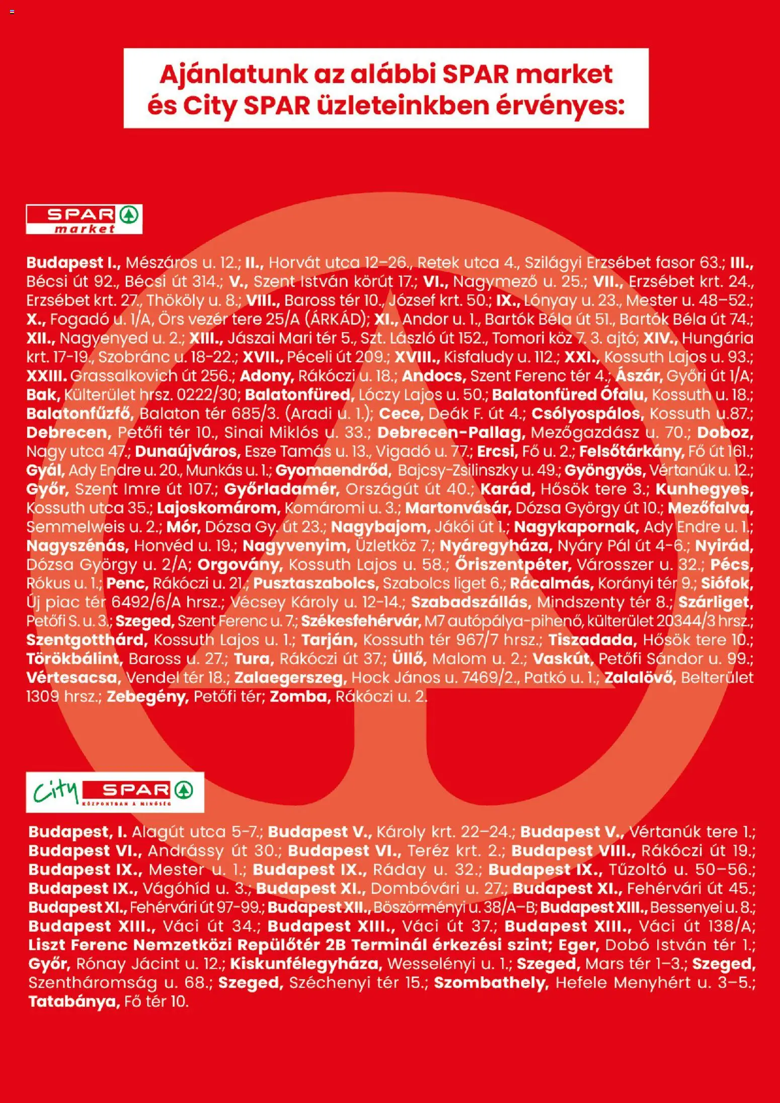Spar akciós ujság - amely érvényes a következő dátumtól: 20.11.2025 | Oldal: 3 | Termékek: Retek