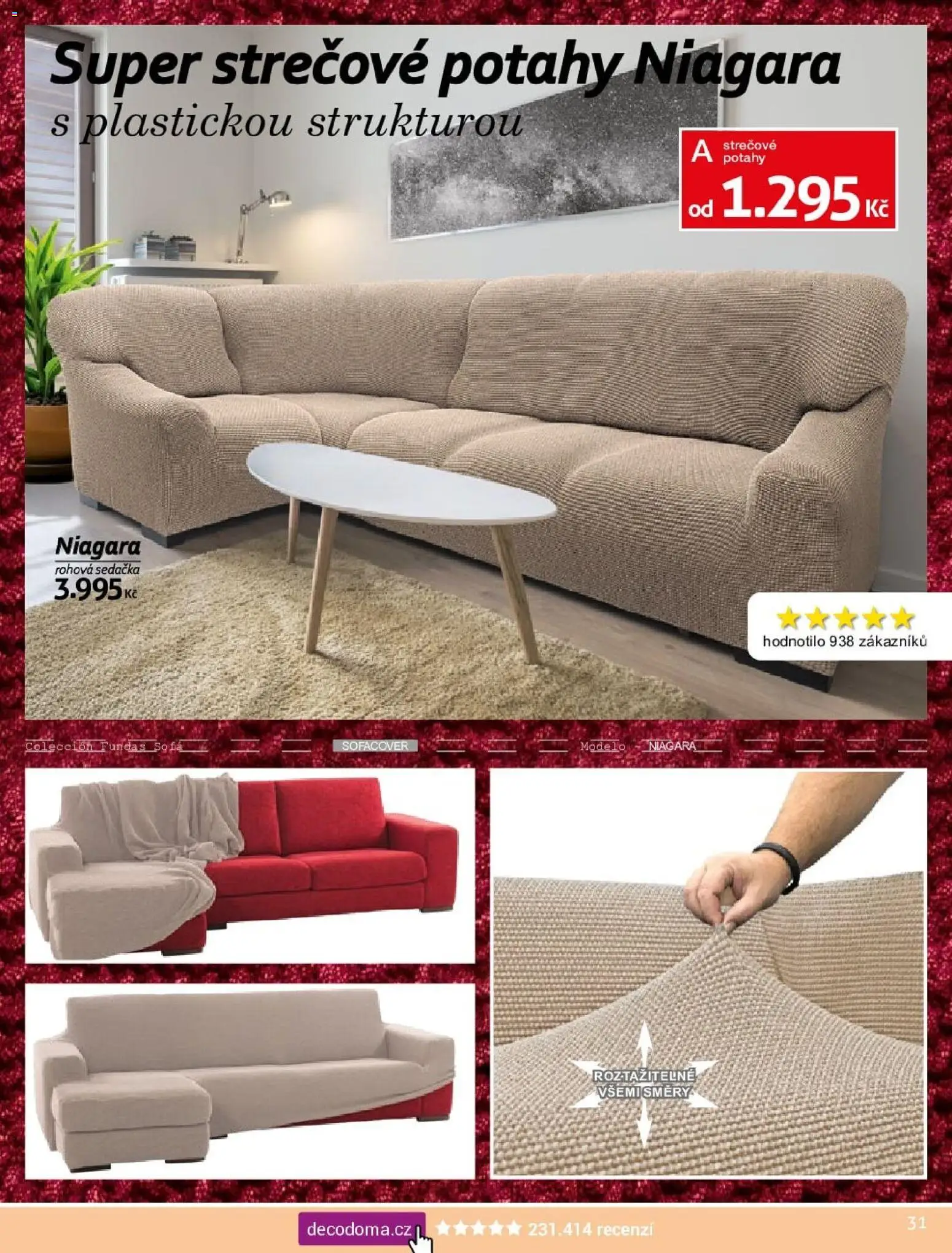 Decodoma katalog od 16.02.2026 | Strana: 31 | Produkty: Sedačka