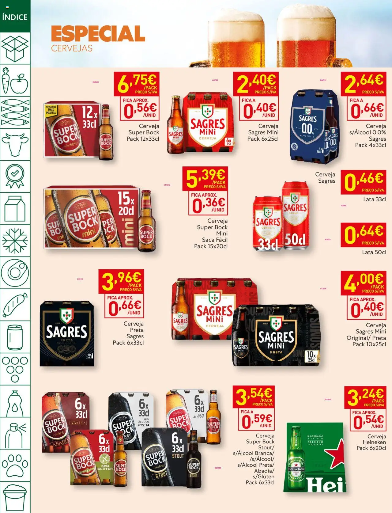 Recheio folheto │ válido de 05.08.2025 | Página: 48 | Produtos: Super bock, Cerveja