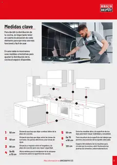 Vista previa Brico Depôt Cocinas válido desde el 01.04.2025 | Página: 33 | Productos: Fregadero, Té, Muebles, Cocina