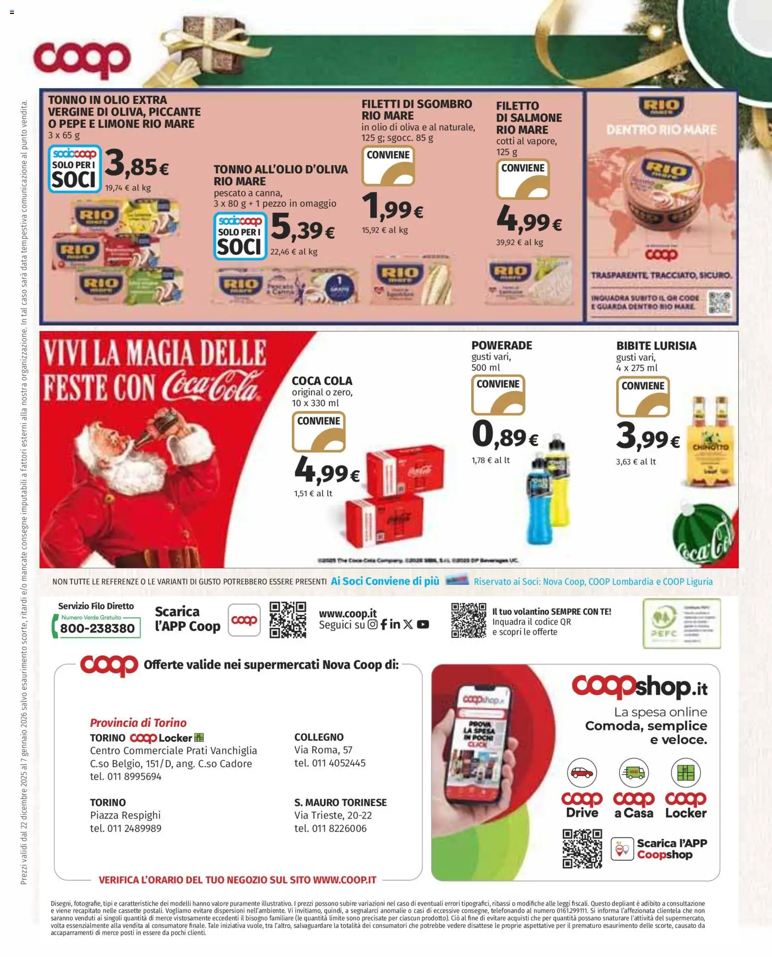 Volantino COOP del 22.12.2025 | Pagina: 14 | Prodotti: Tè, Limone, Data, Tonno