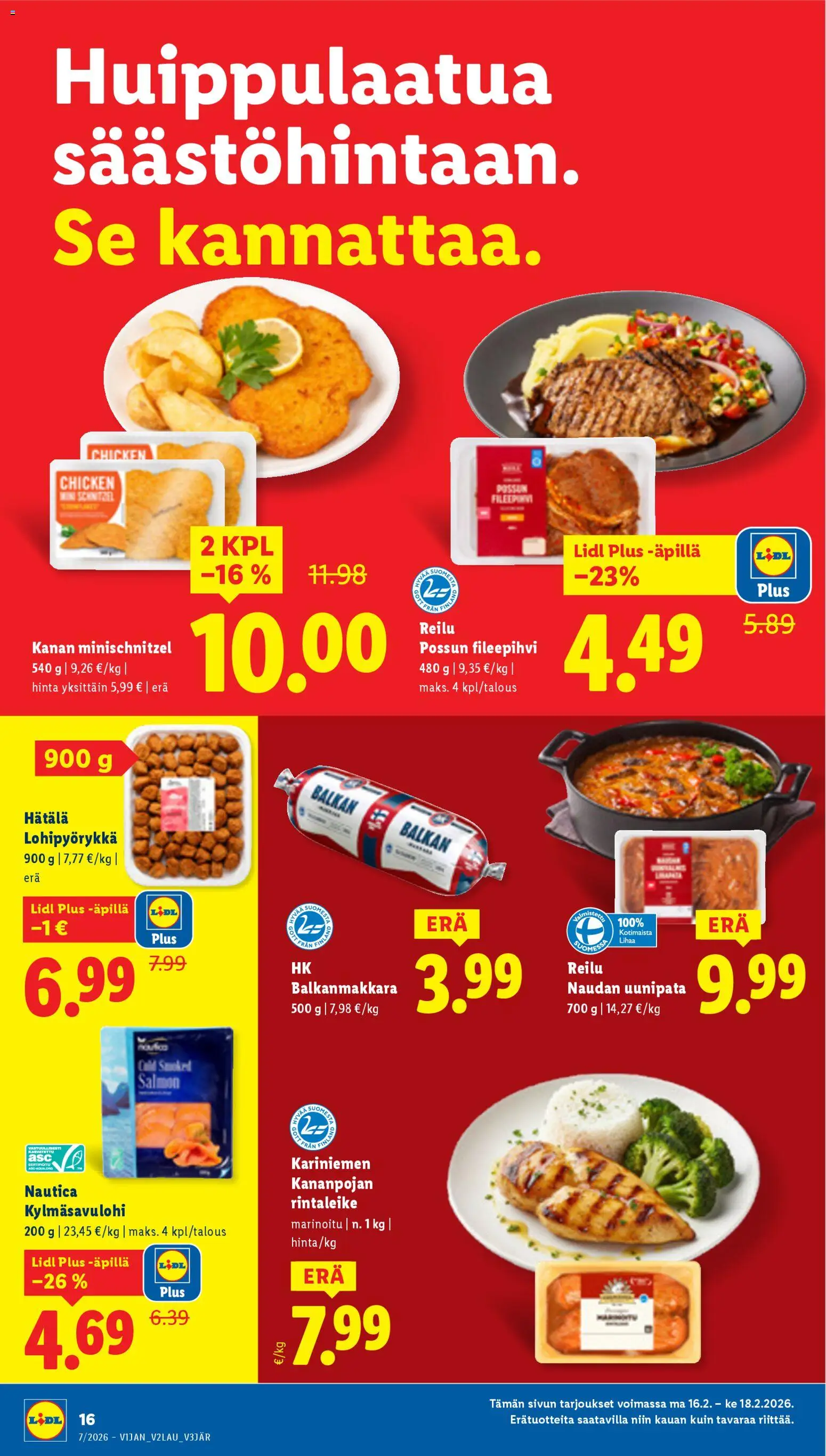 Lidl tarjoukset - Tampere – voimassa 12.02.2026 alkaen | Sivu: 20