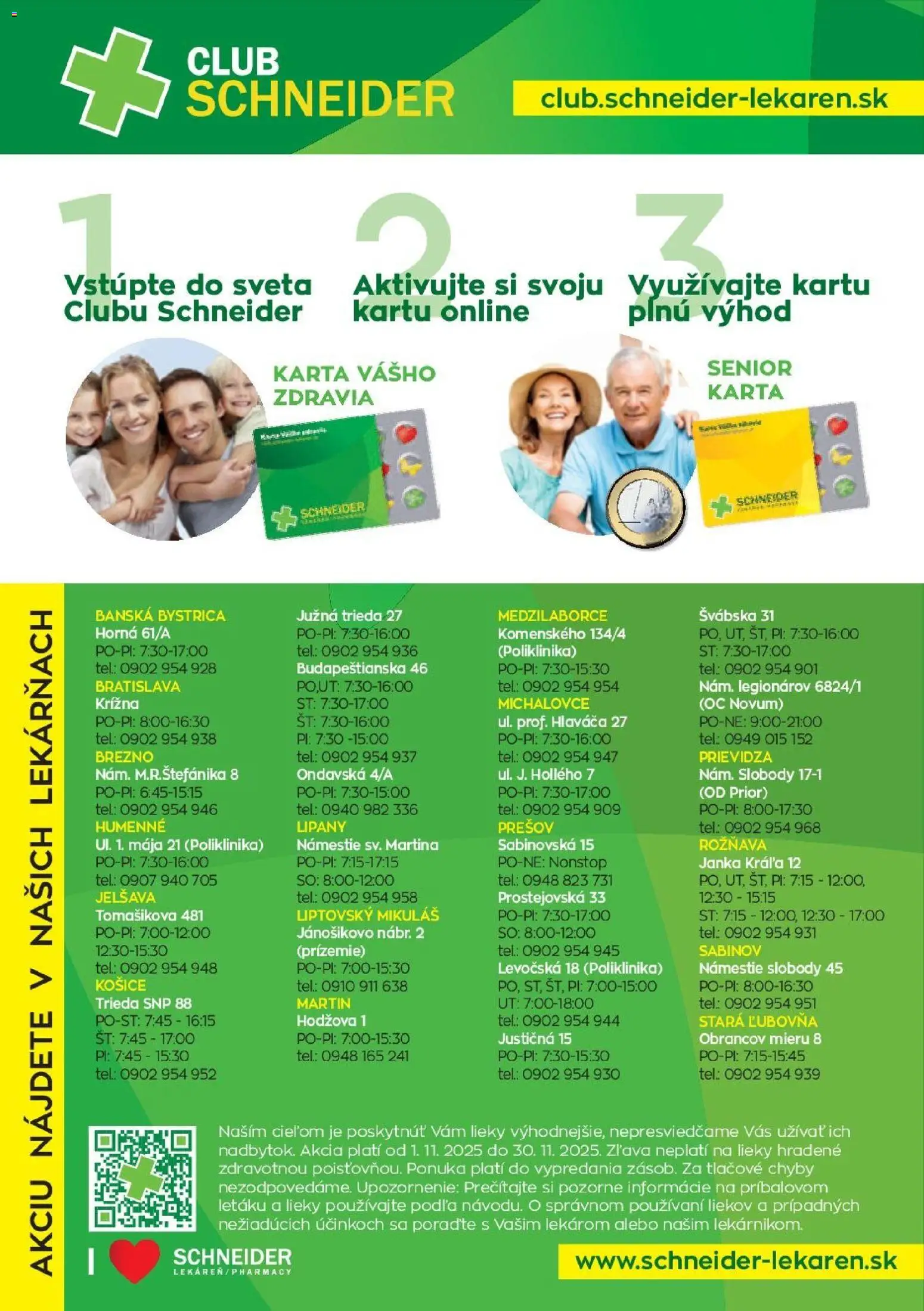 Nové Schneider lekáreň akcie – leták je platný od 01.11.2025 | Strana: 12