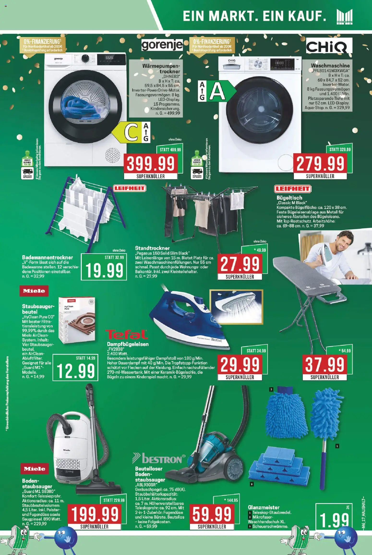 Marktkauf Prospekt 	 – gültig ab 02.02.2026 | Seite: 17 | Produkte: Gorenje, Trockner, Staubsauger, Waschmaschine