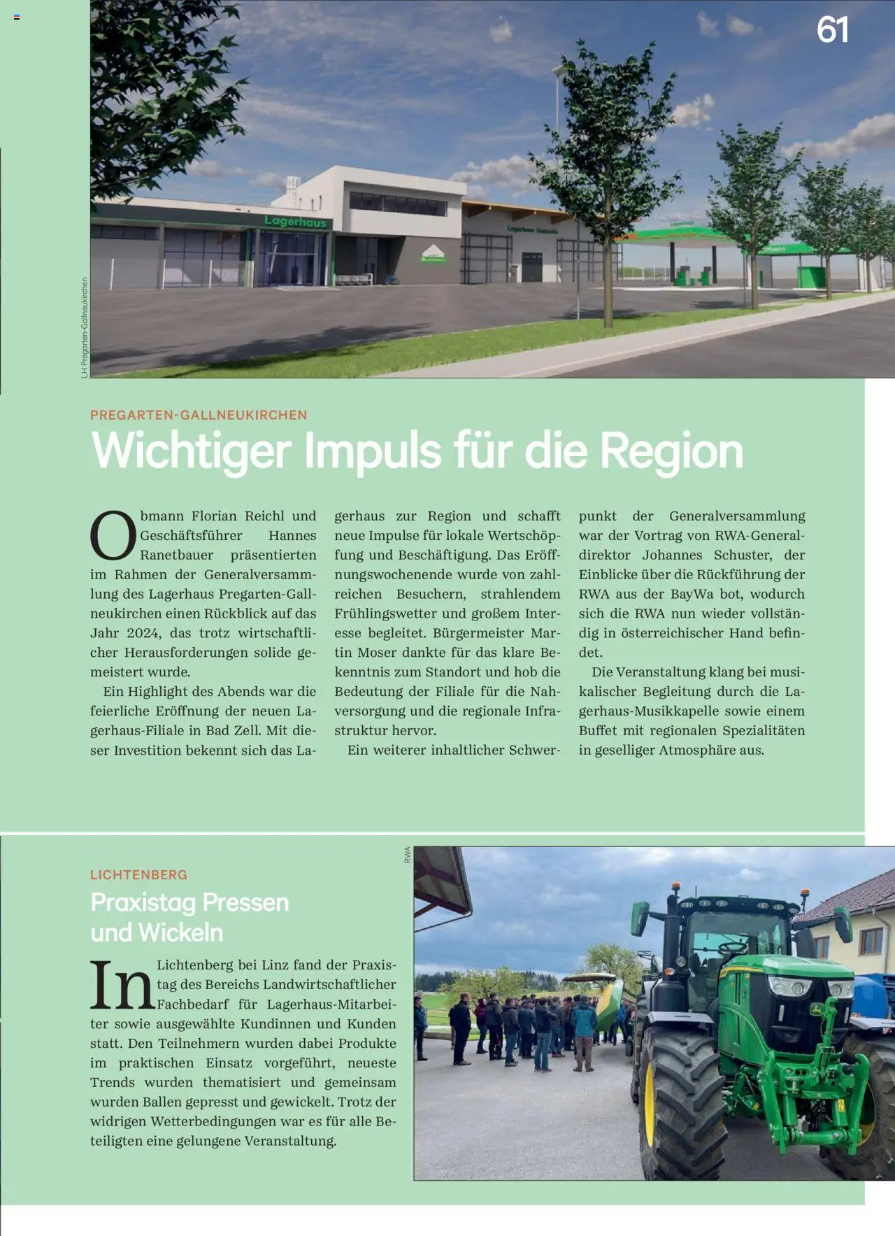 Lagerhaus Unser Land Juli-August 2025 gültig ab 01.07.2025 | Seite: 61