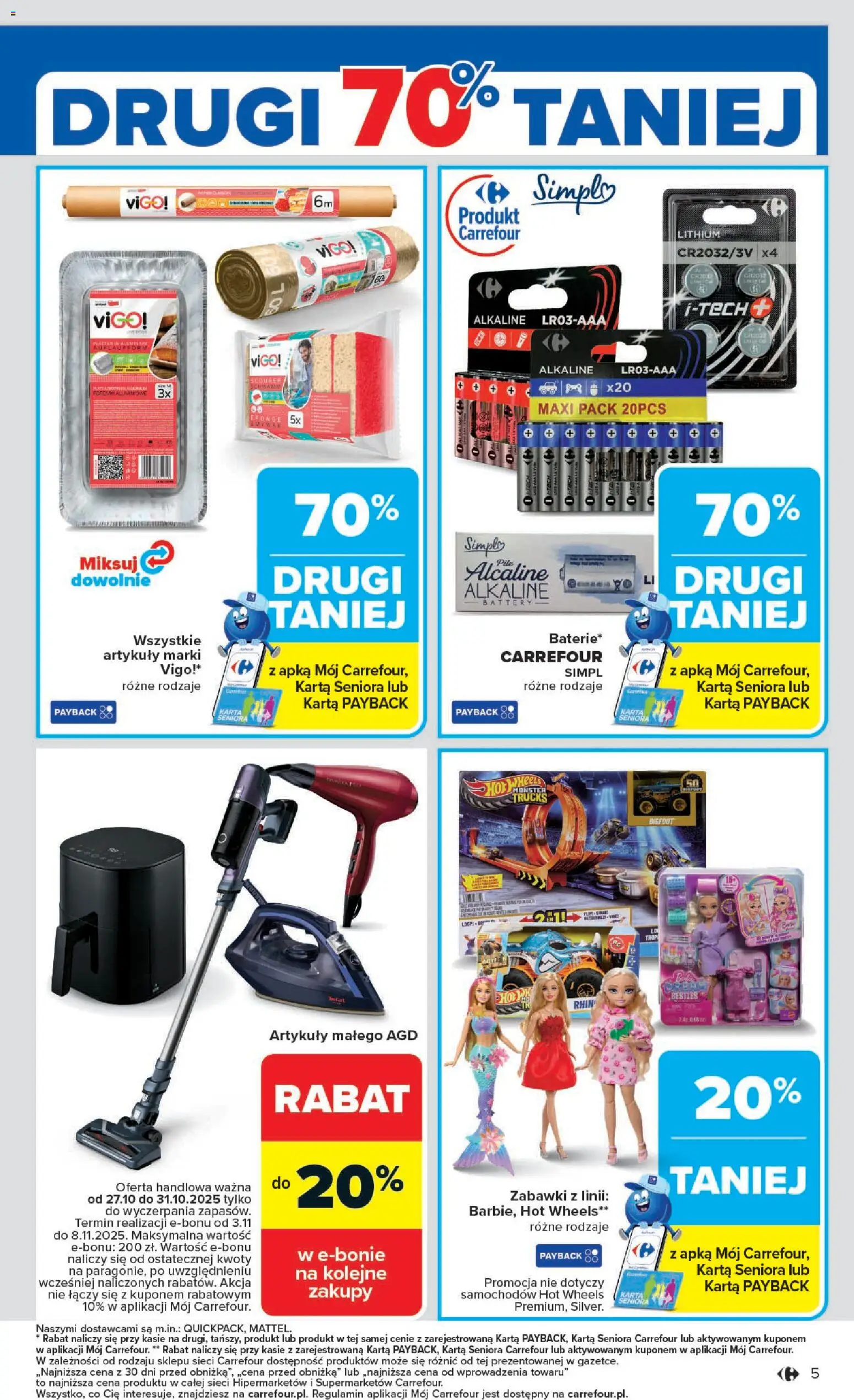 Carrefour Gazetka od 27.10.2025 | Strona: 7 | Produkty: Karta