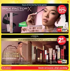 Kruidvat folder week 49 - Voorbeeld van een folder van Kruidvat, geldig van 02.12.2025 | Pagina: 9 | Producten: Mascara, Kan