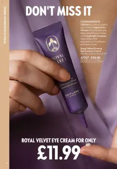Preview of Oriflame - Offers valid from 22.10.2025 | Page: 22 | Products: Cream