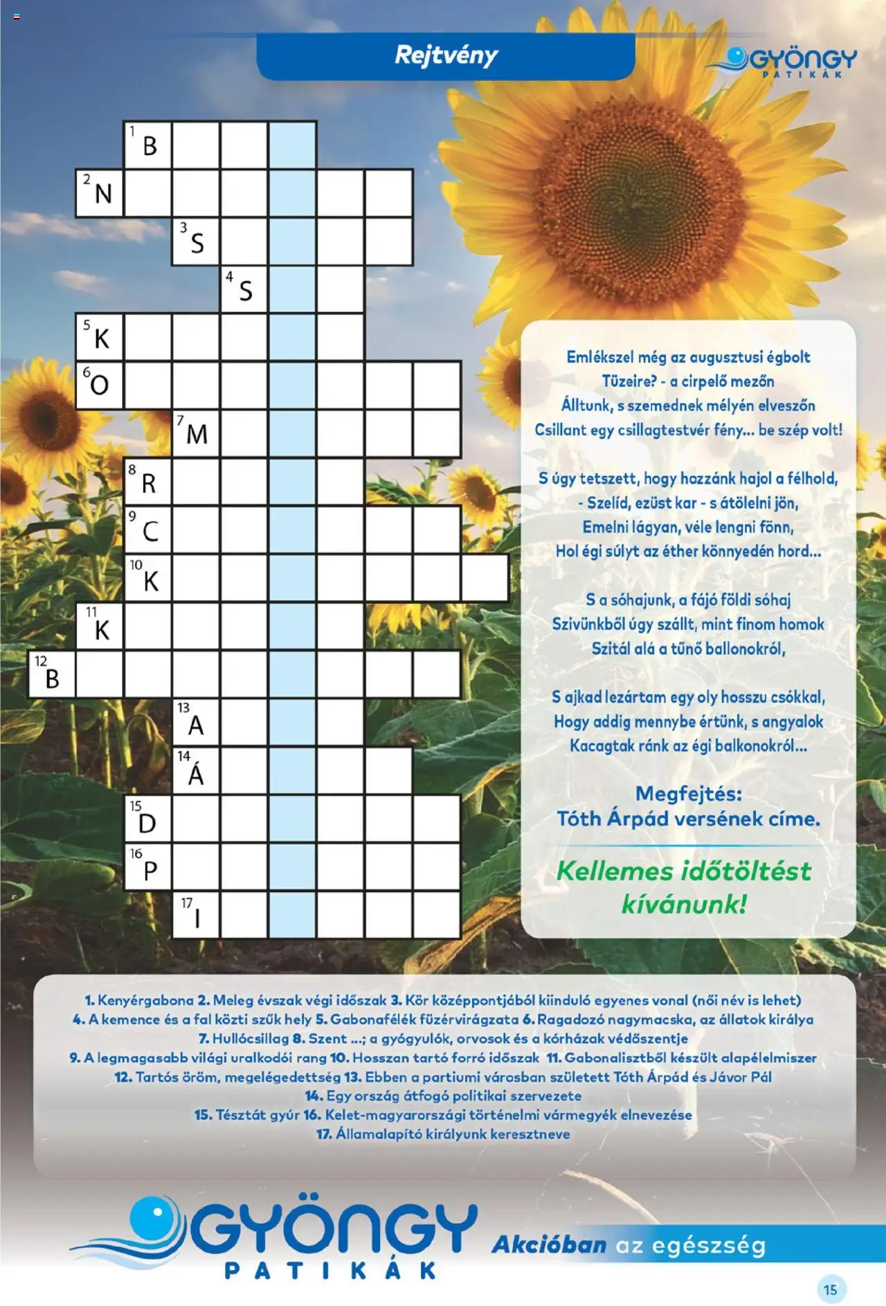 Gyöngy Patikák akciós ujság - amely érvényes a következő dátumtól: 01.08.2025 | Oldal: 15