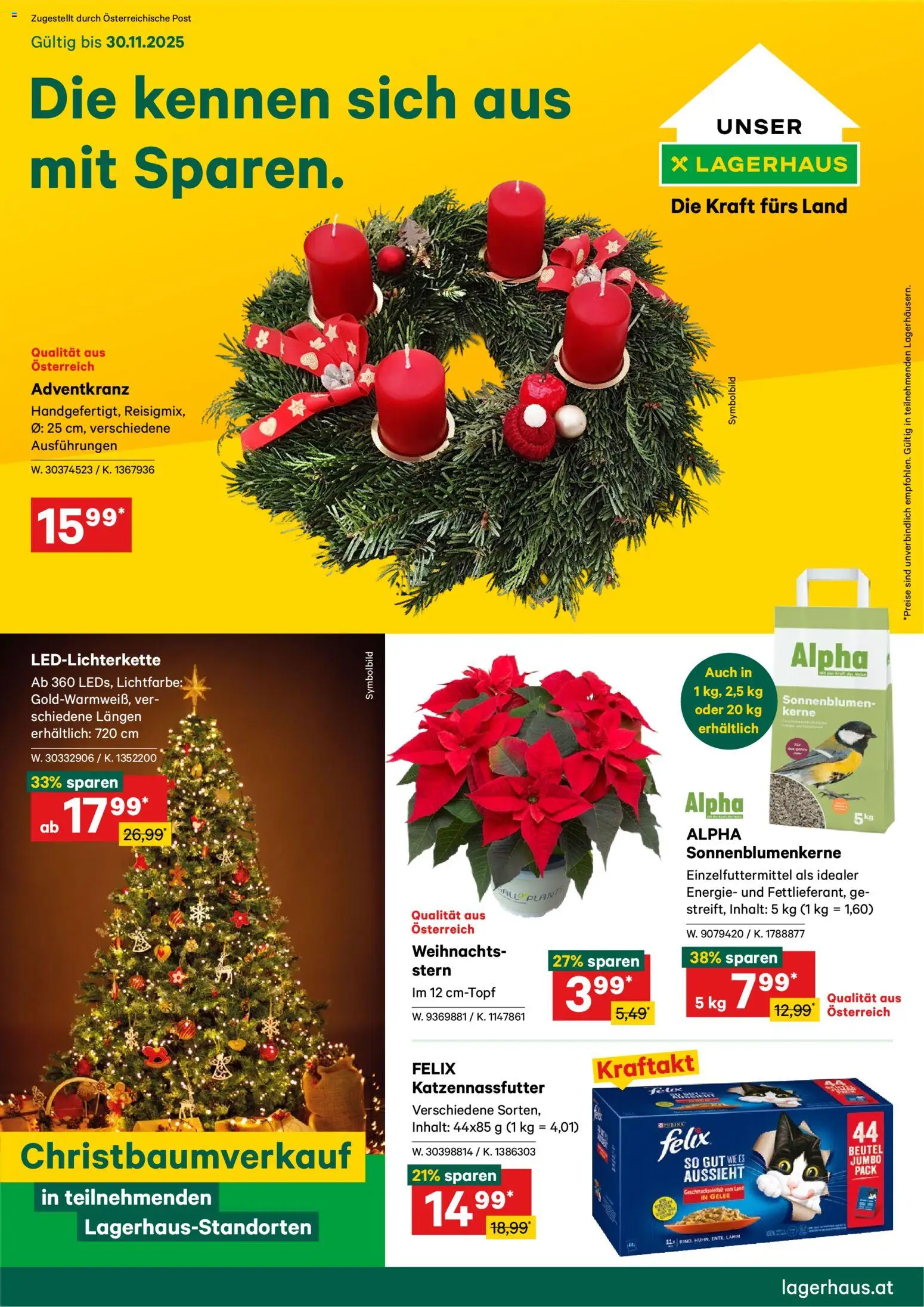 Lagerhaus Flugblatt gültig ab 18.11.2025 | Seite: 1