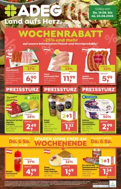 Vorschau von dem Prospekt - ADEG Flugblatt gültig ab 14.08.2025