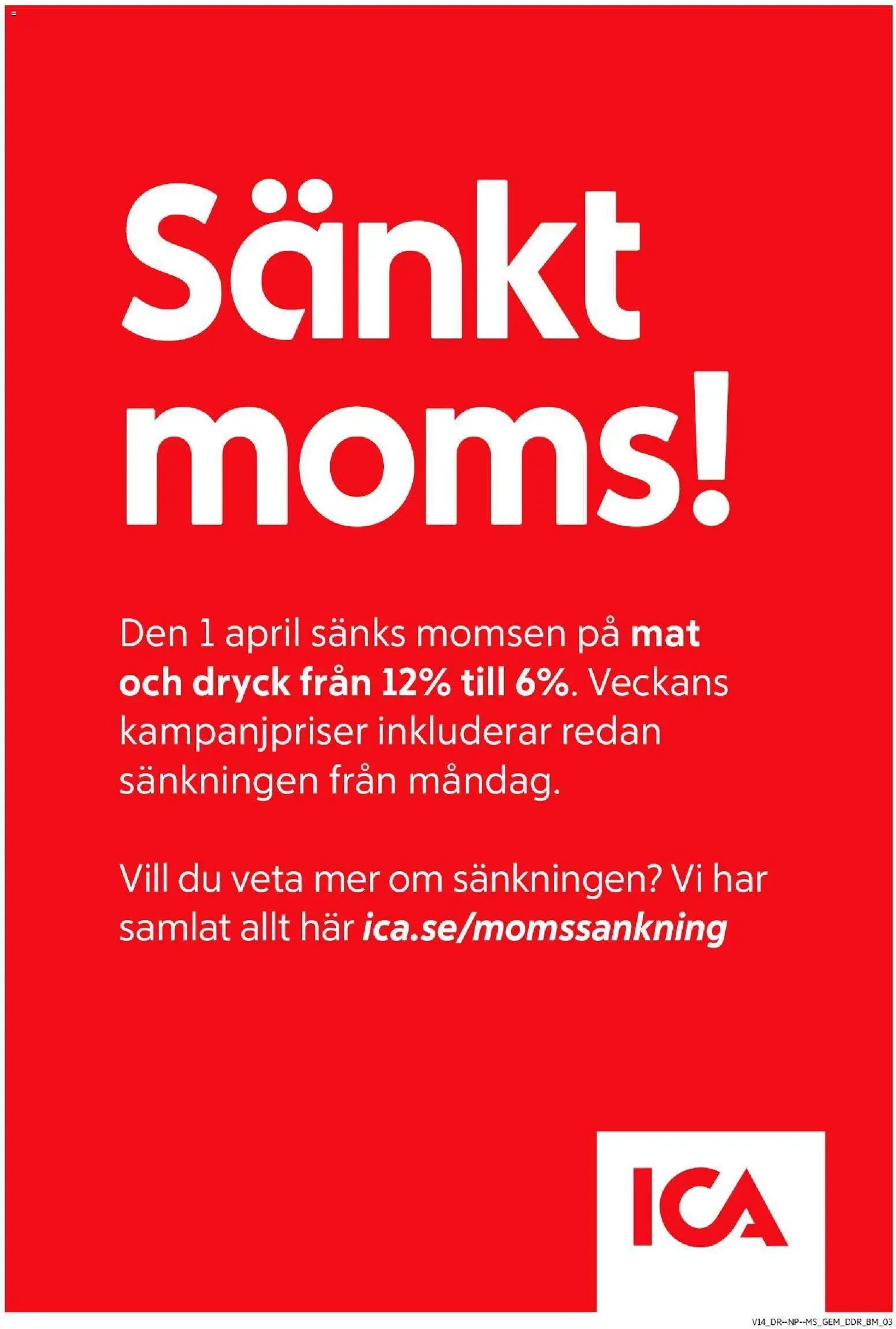 ICA Maxi reklamblad aktuell från 30.03.2026 | Sida: 11 | Produkter: Gem