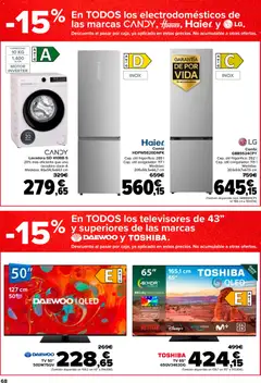 Vista previa Carrefour folleto válido desde el 25.02.2026 | Página: 76 | Productos: Video, Congelador, Lavadora, Combi