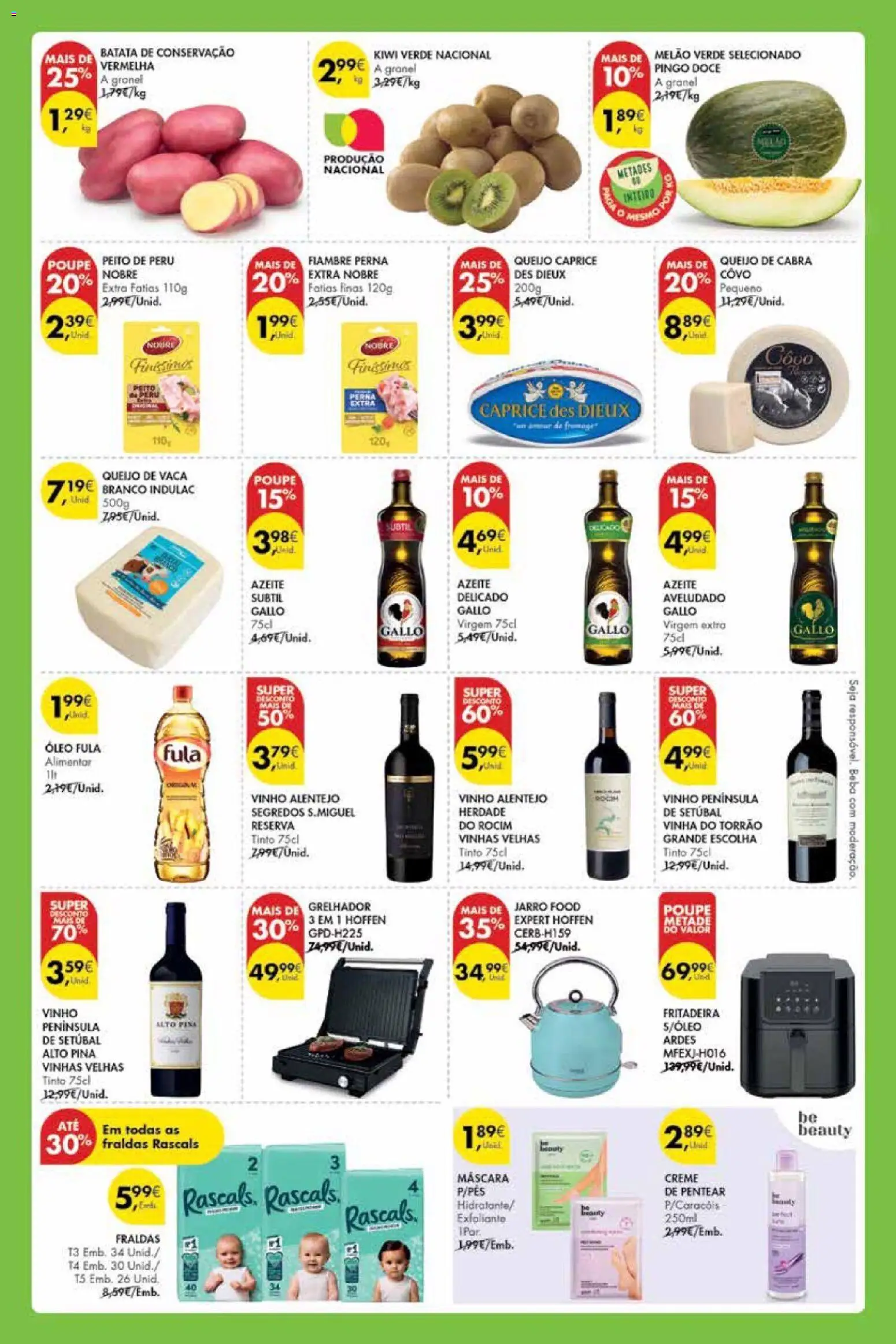 Pingo Doce Poupe este Fim de Semana Madeira │ válido de 13.03.2026 | Página: 2 | Produtos: Batata, Peito de peru, Vinho, Melão